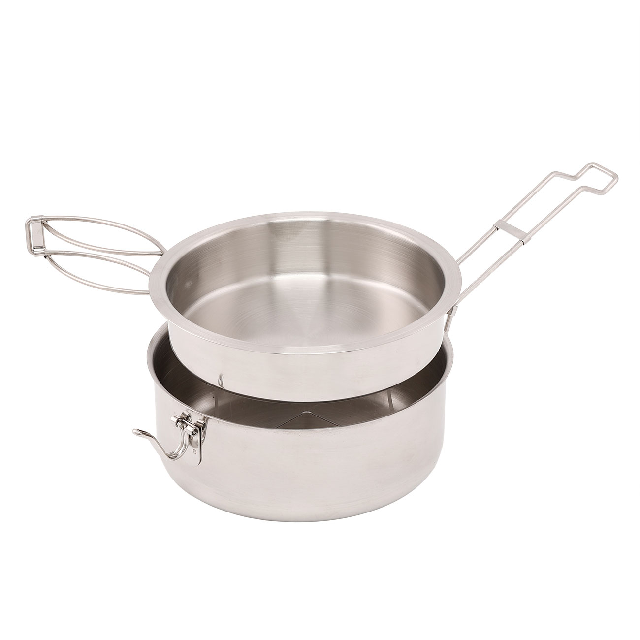 Origin Outdoors Edelstahlkochset Snap-Pack 3 Teile Bild 4