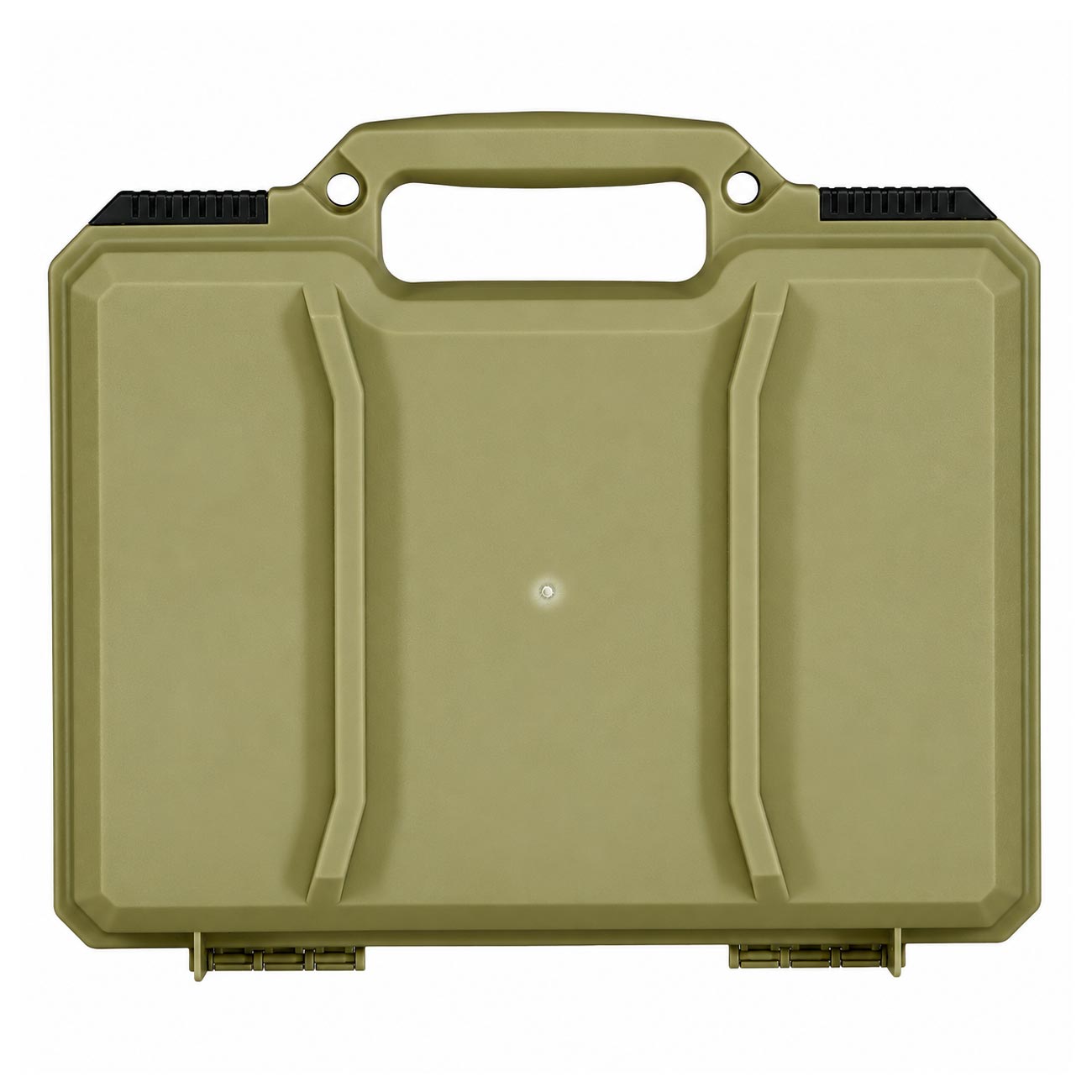 MAX Tactical Pistol Hard Case Pistolenkoffer 30 x 26 x 8,8 cm Waben-Schaumstoff oliv Bild 5