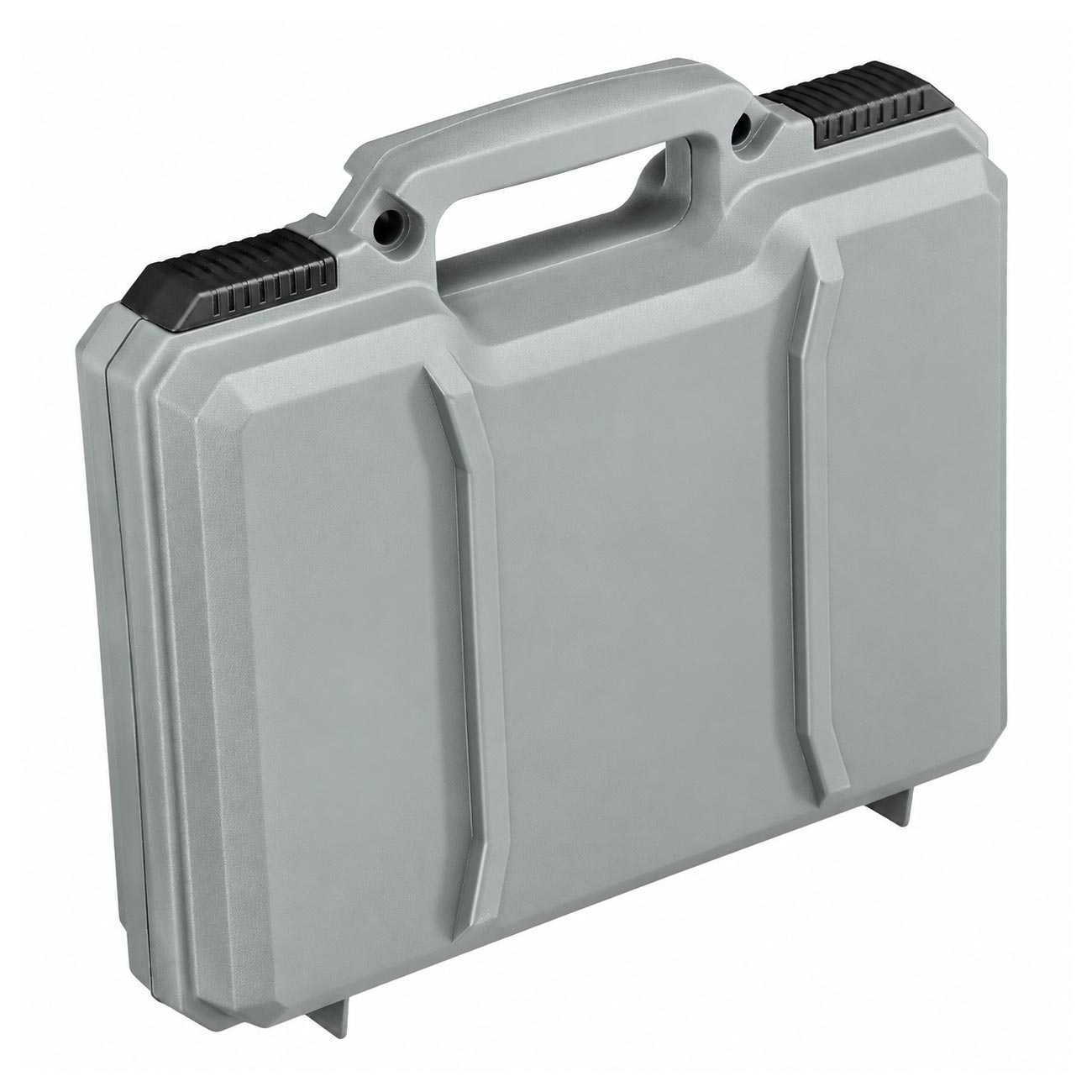 MAX Tactical Pistol Hard Case Pistolenkoffer 30 x 26 x 8,8 cm Waben-Schaumstoff grau Bild 2