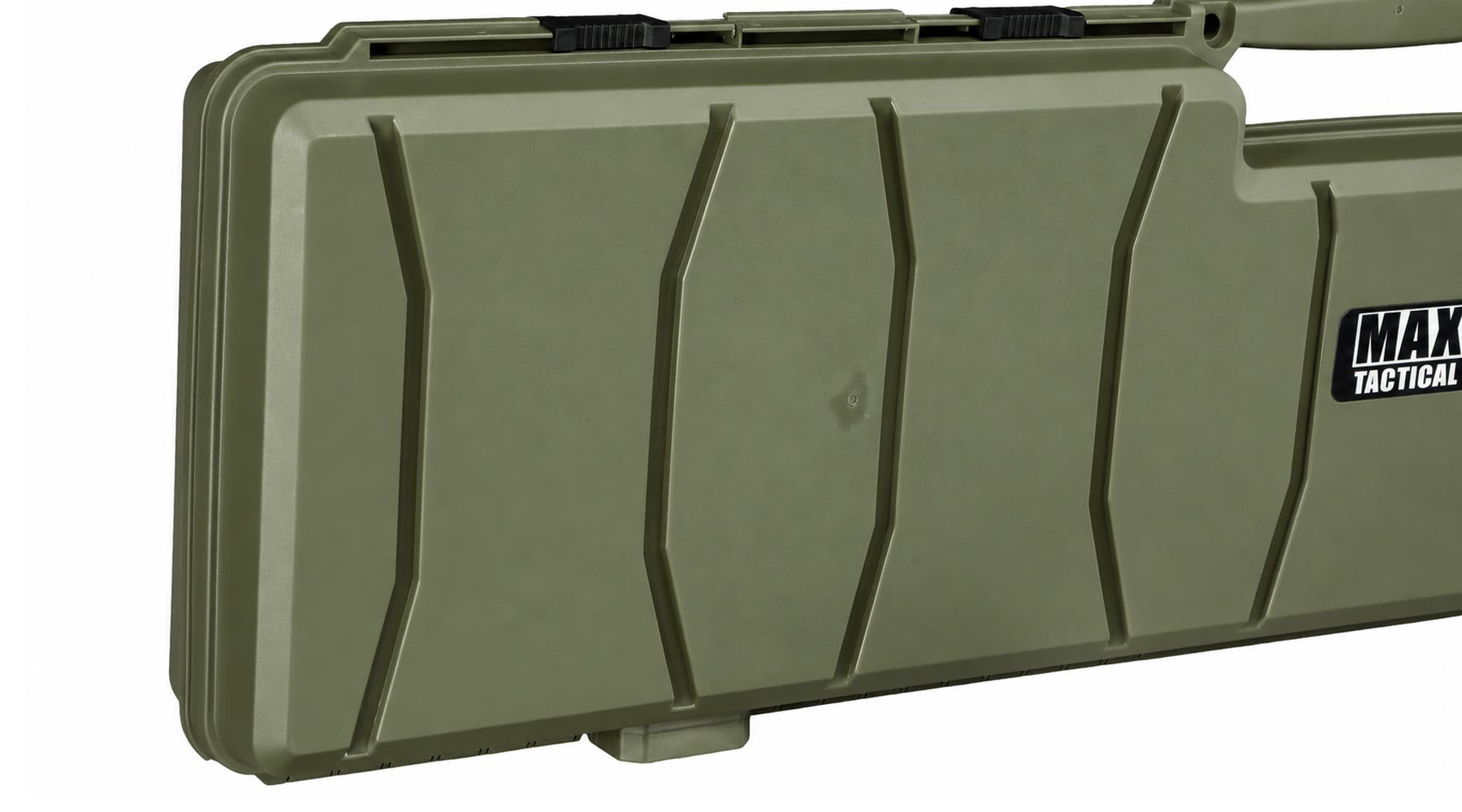 MAX Tactical Hard Case Waffenkoffer 120 x 33 x 11,5 cm Waben-Schaumstoff dark oliv Bild 7