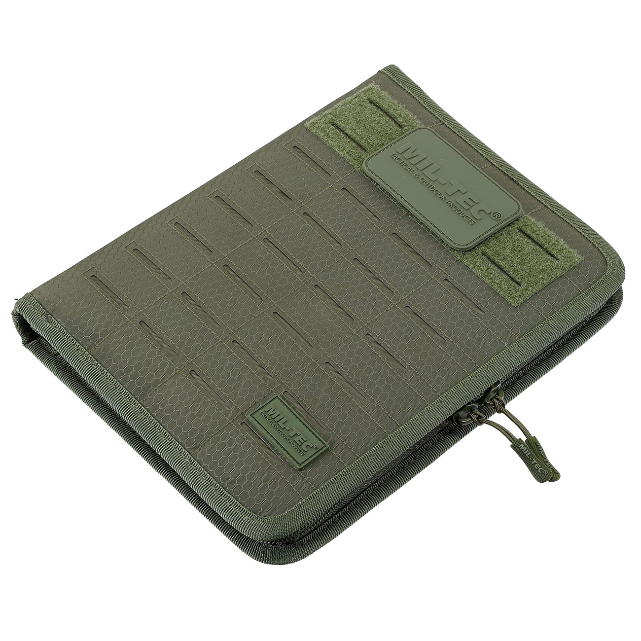 Mil-Tec taktisches Notizbuch Hextac medium oliv Bild 2