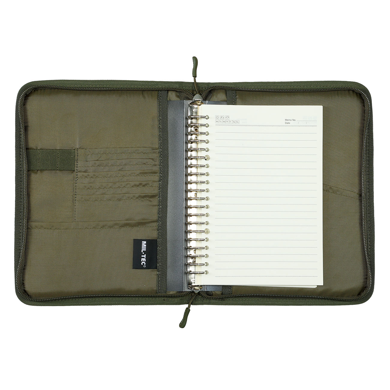 Mil-Tec taktisches Notizbuch Hextac medium oliv Bild 5