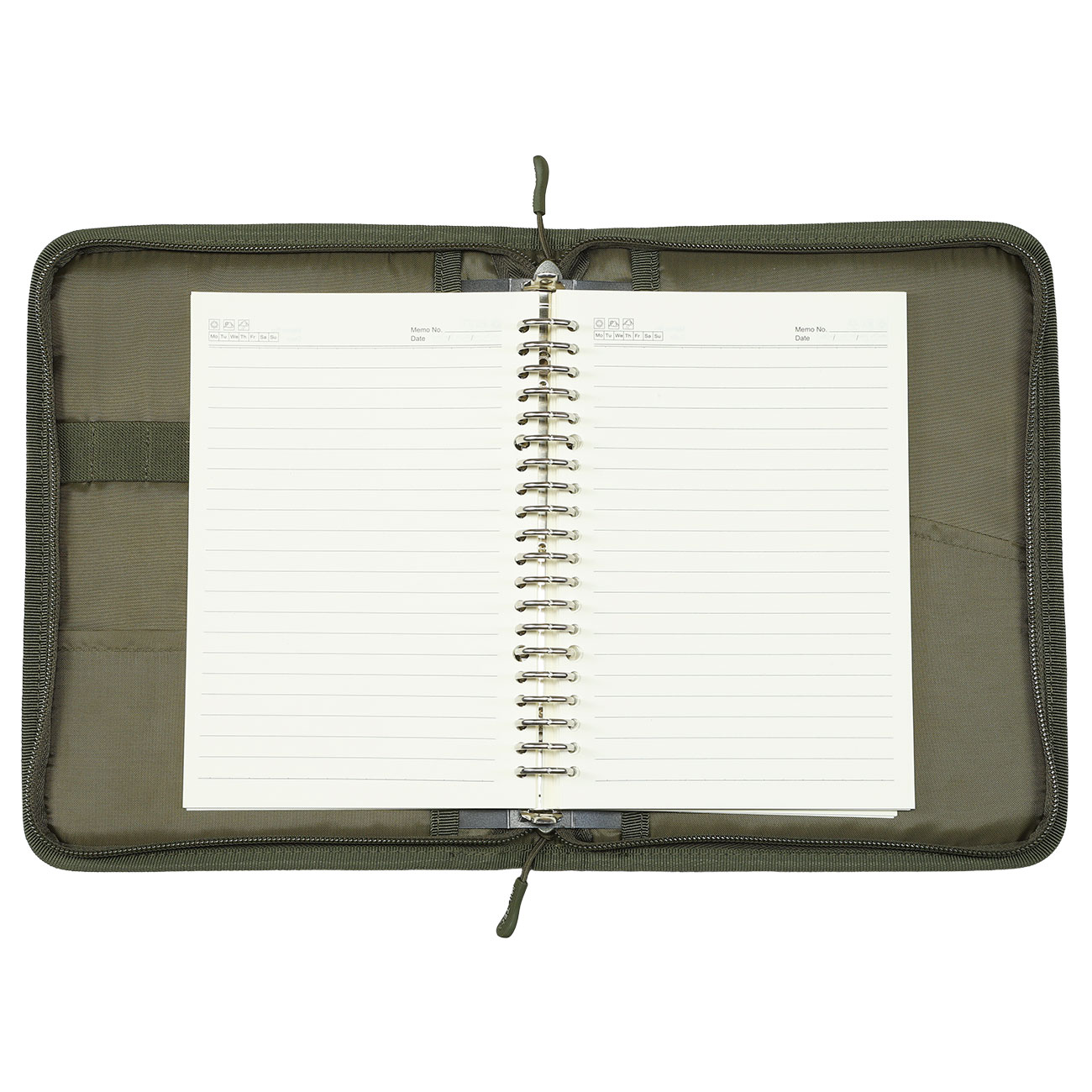 Mil-Tec taktisches Notizbuch Hextac medium oliv Bild 6