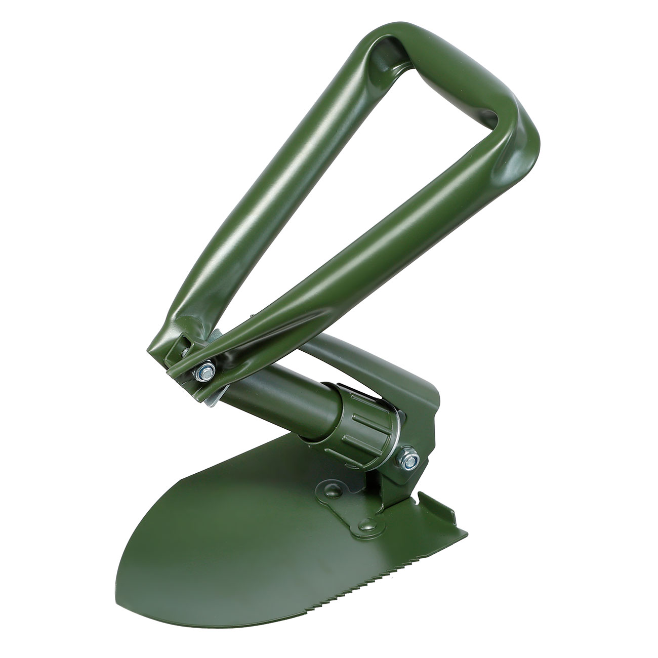 Mil-Tec Mini Dreifachspaten mit Tasche oliv Bild 5