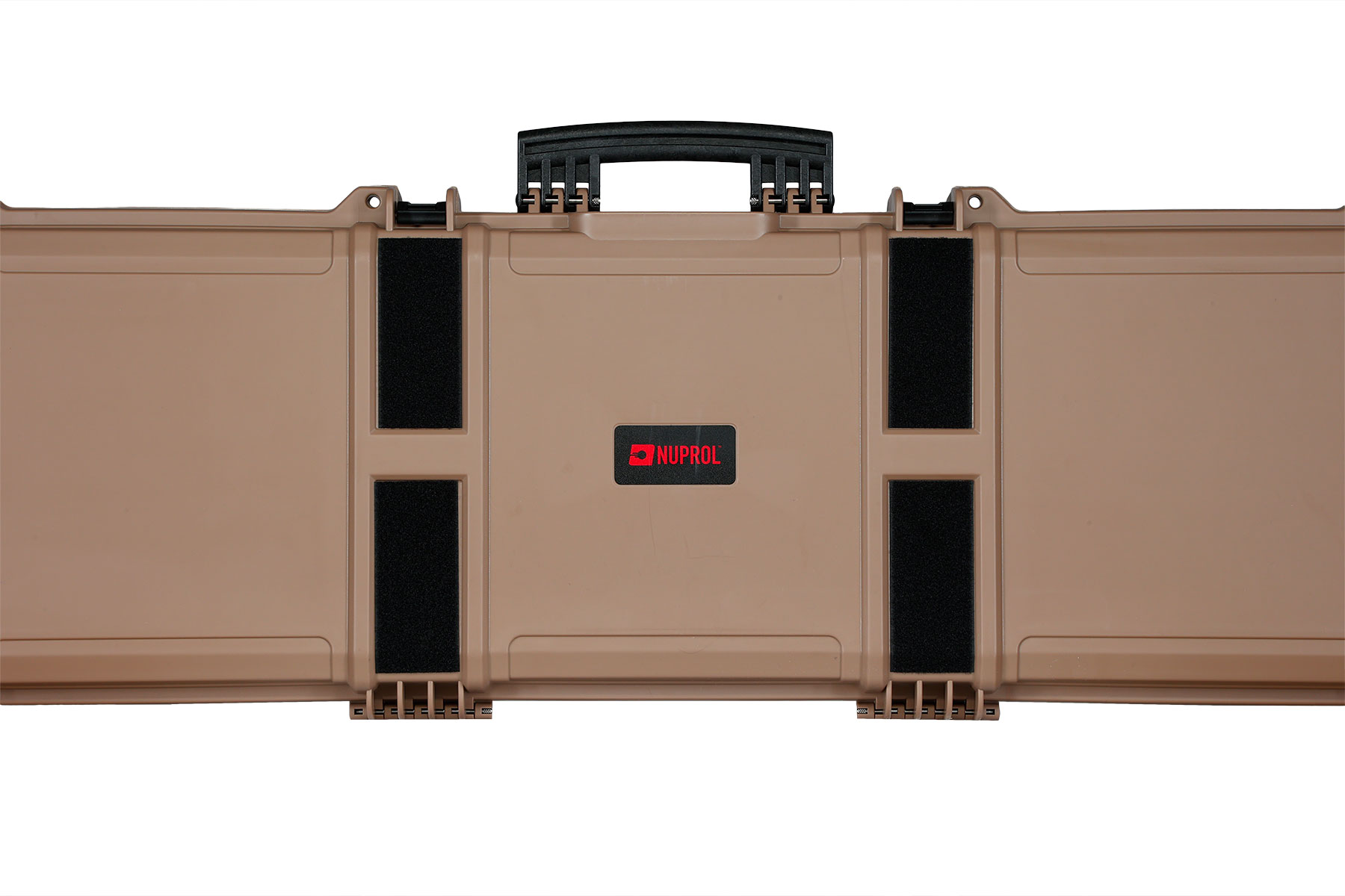 Nuprol Large Hard Case Waffenkoffer / Trolley 139 x 39,5 x 16 cm Waben-Schaumstoff tan - Velcro Edition Bild 10