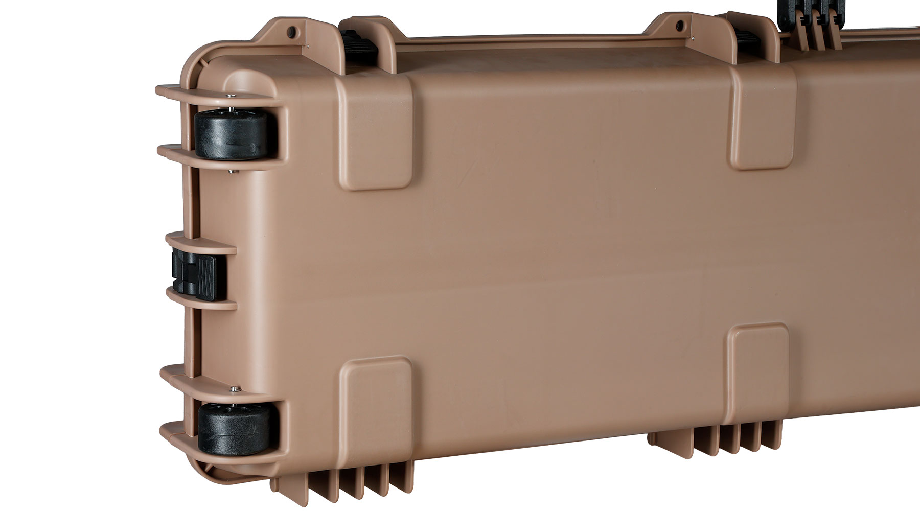 Nuprol Large Hard Case Waffenkoffer / Trolley 139 x 39,5 x 16 cm Waben-Schaumstoff tan - Velcro Edition Bild 8