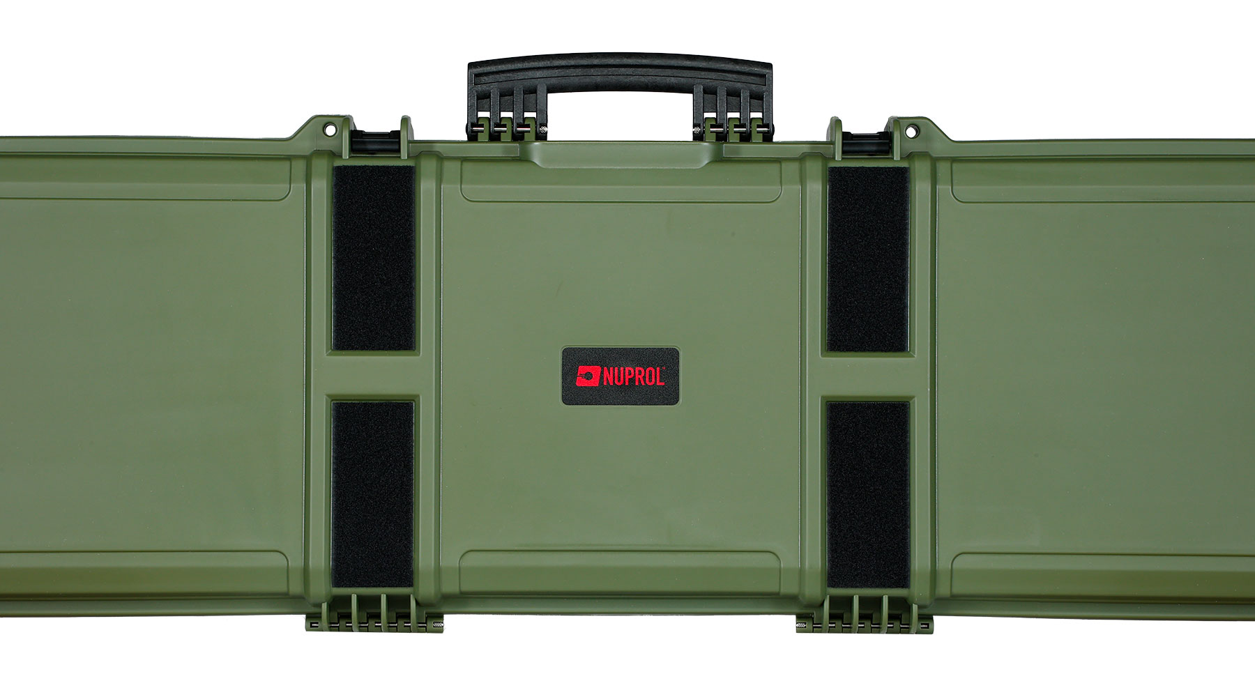 Nuprol Large Hard Case Waffenkoffer / Trolley 139 x 39,5 x 16 cm Waben-Schaumstoff oliv - Velcro Edition Bild 10