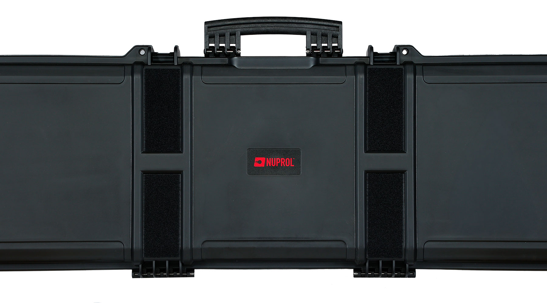 Nuprol Large Hard Case Waffenkoffer / Trolley 139 x 39,5 x 16 cm Waben-Schaumstoff schwarz - Velcro Edition Bild 10
