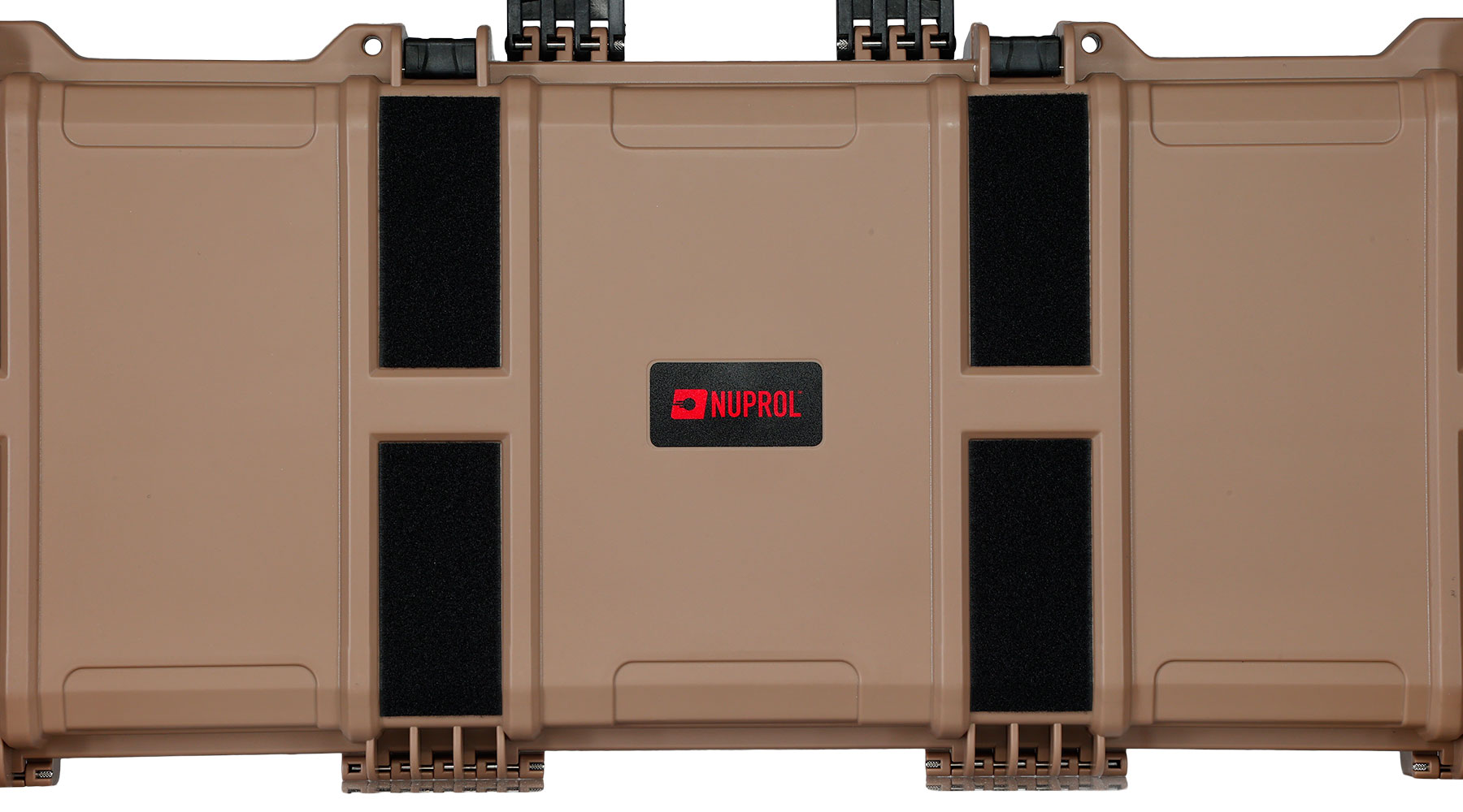 Nuprol Large Hard Case Waffenkoffer / Trolley 109 x 39,5 x 16 cm Waben-Schaumstoff tan - Velcro Edition Bild 10