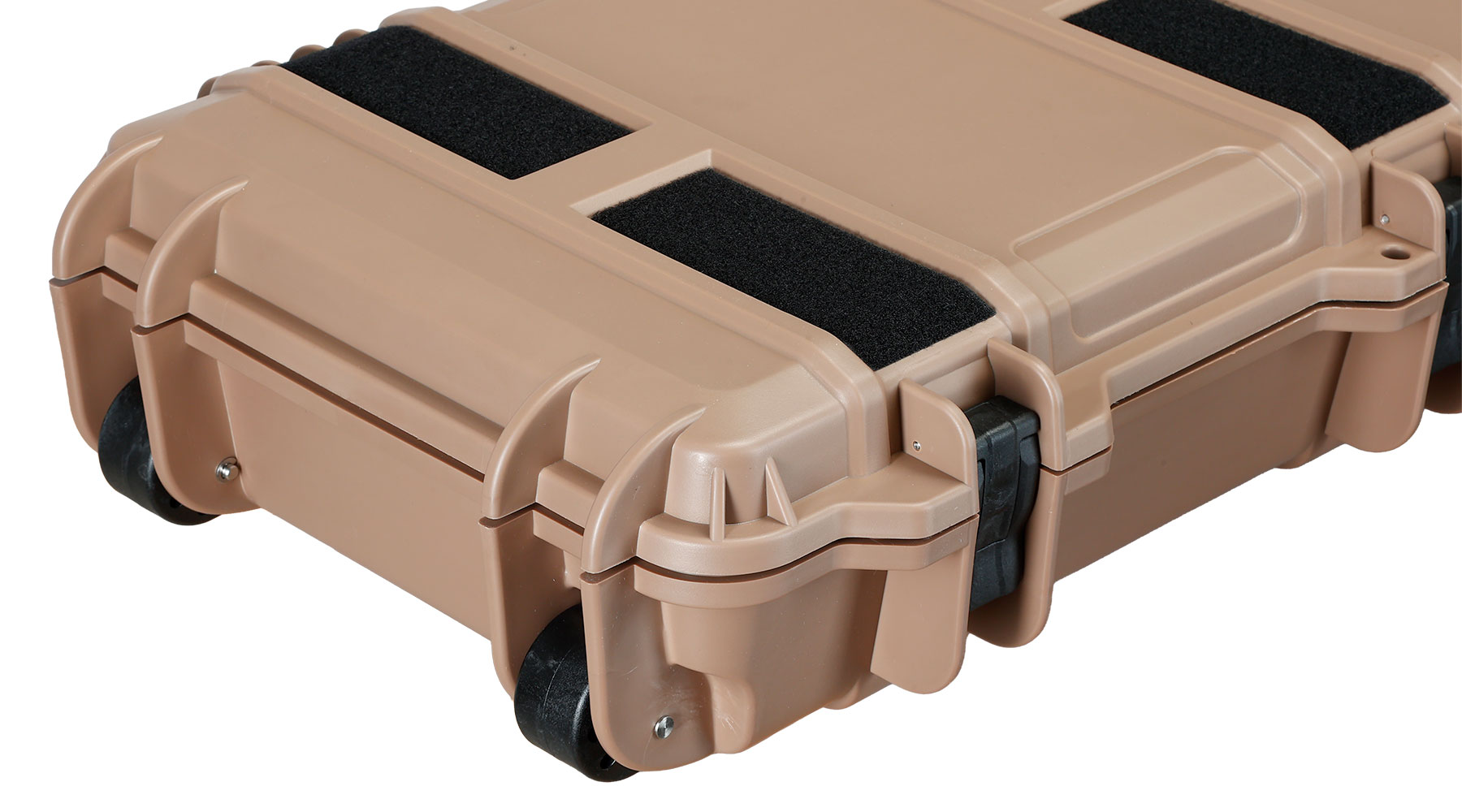 Nuprol Large Hard Case Waffenkoffer / Trolley 109 x 39,5 x 16 cm Waben-Schaumstoff tan - Velcro Edition Bild 7