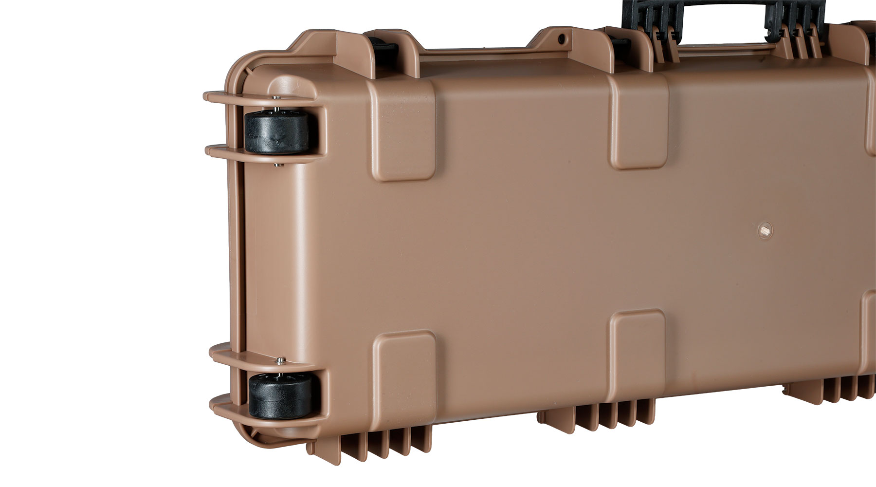 Nuprol Large Hard Case Waffenkoffer / Trolley 109 x 39,5 x 16 cm Waben-Schaumstoff tan - Velcro Edition Bild 8