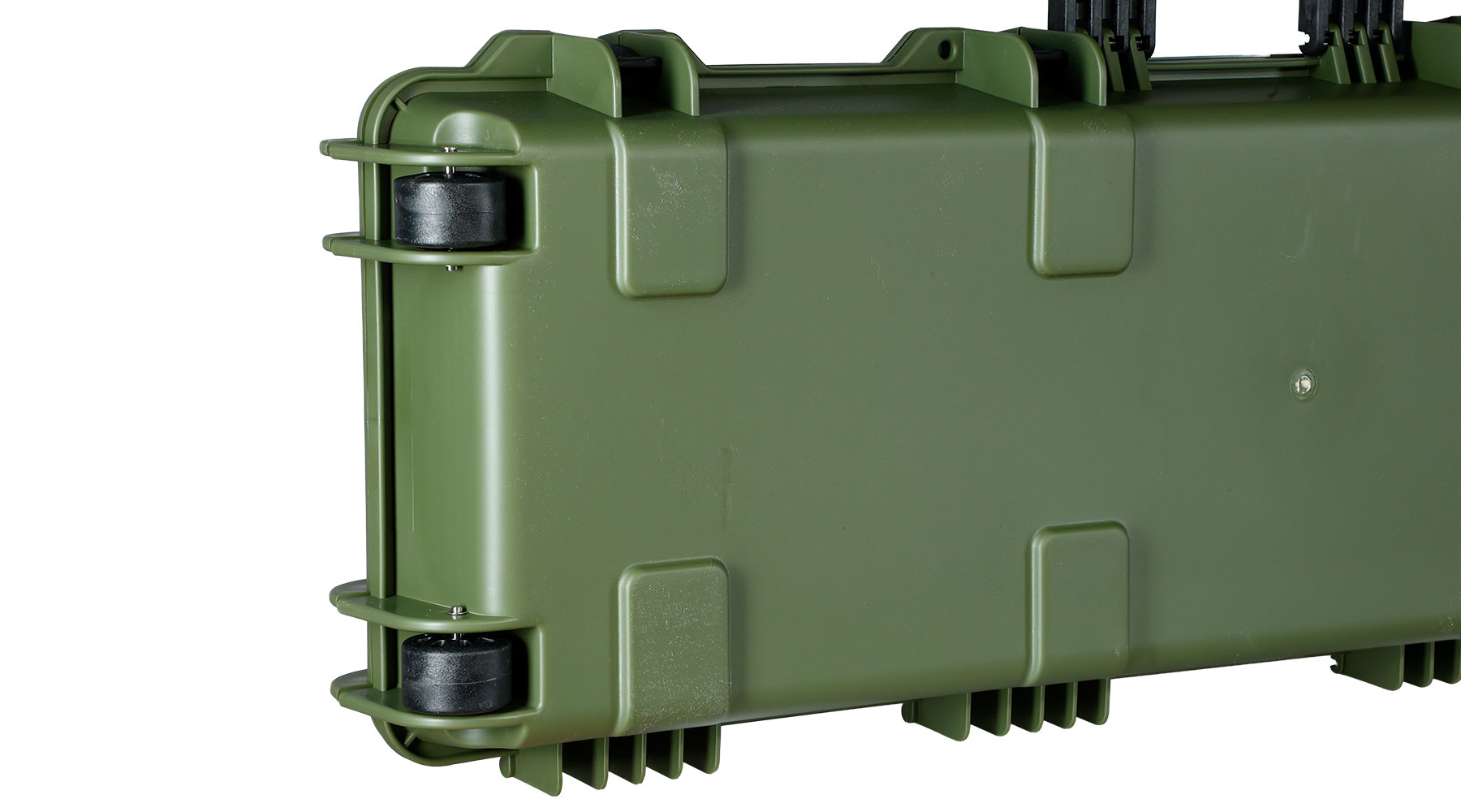 Nuprol Large Hard Case Waffenkoffer / Trolley 109 x 39,5 x 16 cm Waben-Schaumstoff oliv - Velcro Edition Bild 8