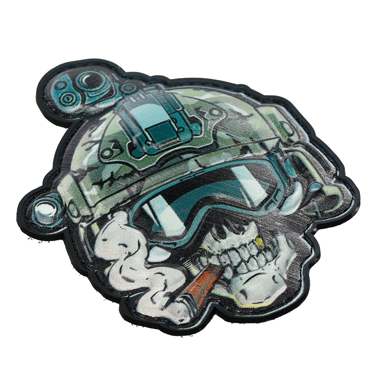 101INC 3D UV Patch Skull Operator Bild 2