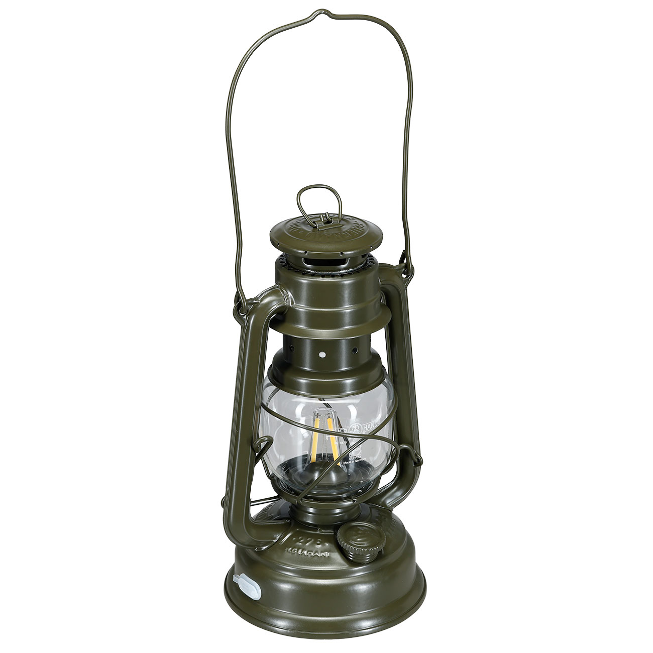 Feuerhand LED Laterne Baby Special 276 mit Dimmfunktion oliv Bild 2