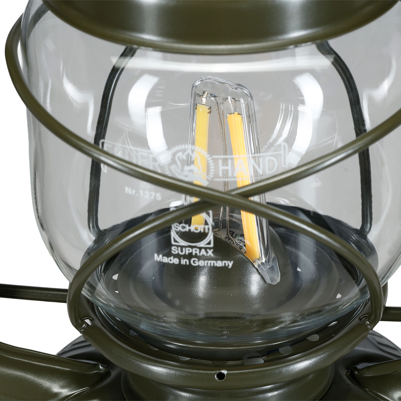Feuerhand LED Laterne Baby Special 276 mit Dimmfunktion oliv Bild 6