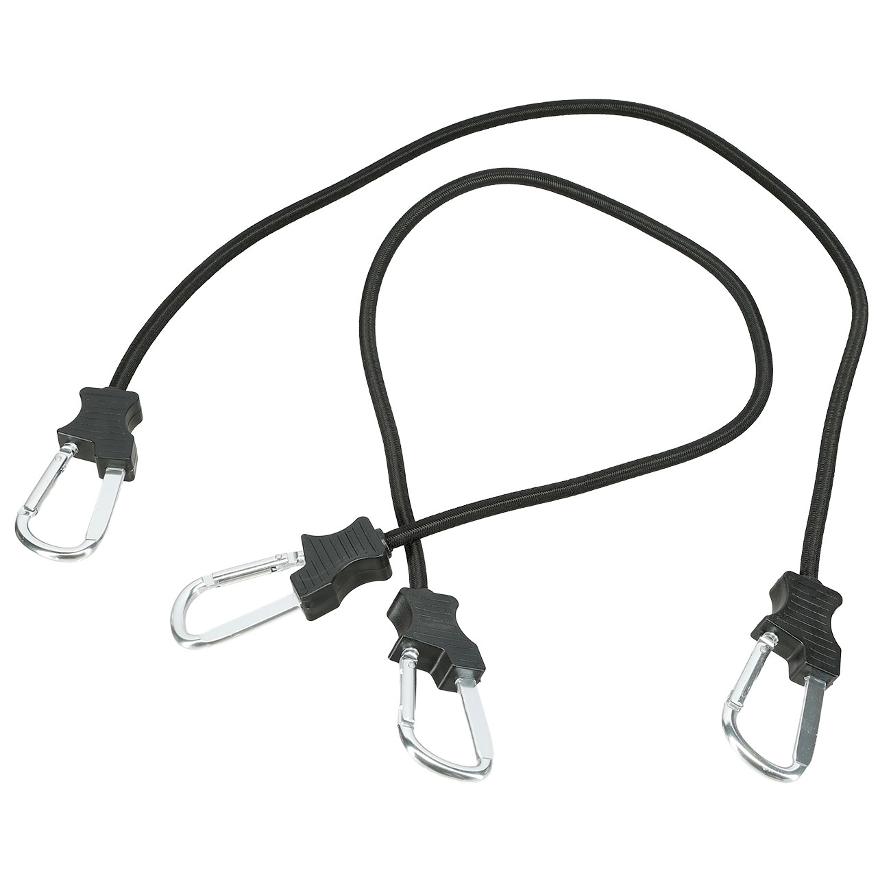 Fosco 2  elastische Spanngurte mit Karabinerhaken