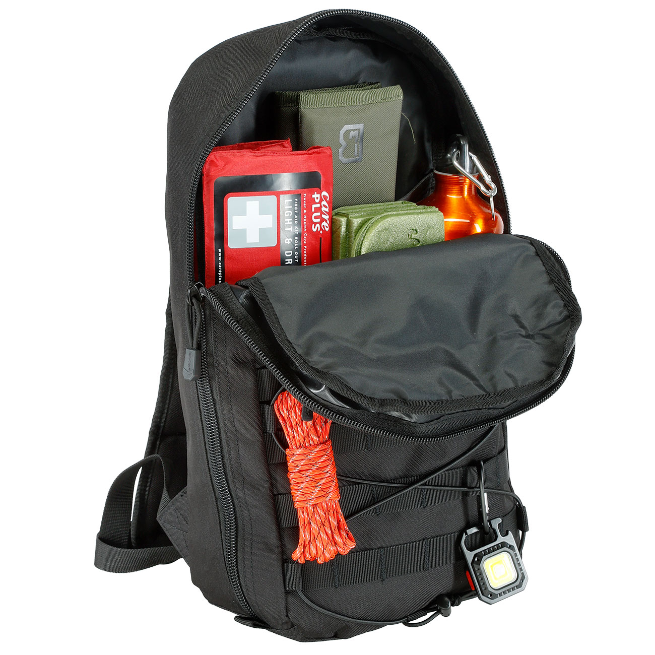 Mil-Tec Rucksack Tactical Core 15 Liter schwarz Bild 10