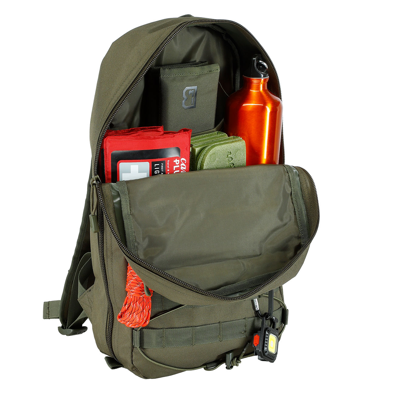 Mil-Tec Rucksack Tactical Core 15 Liter oliv Bild 10