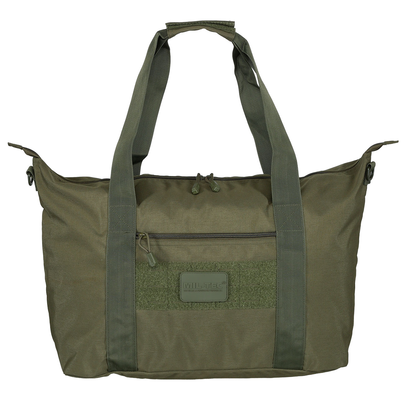 Mil-Tec kleine Flieger-Helmtasche mit Tragegurt im Military Style oliv Bild 5
