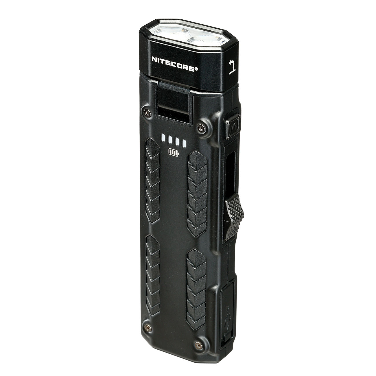 Nitecore aufladbare Taschenlampe Winkellampe EDC09 1600 Lumen inkl. USB-C Ladekabel,Fangschnur & Diffusor Bild 2
