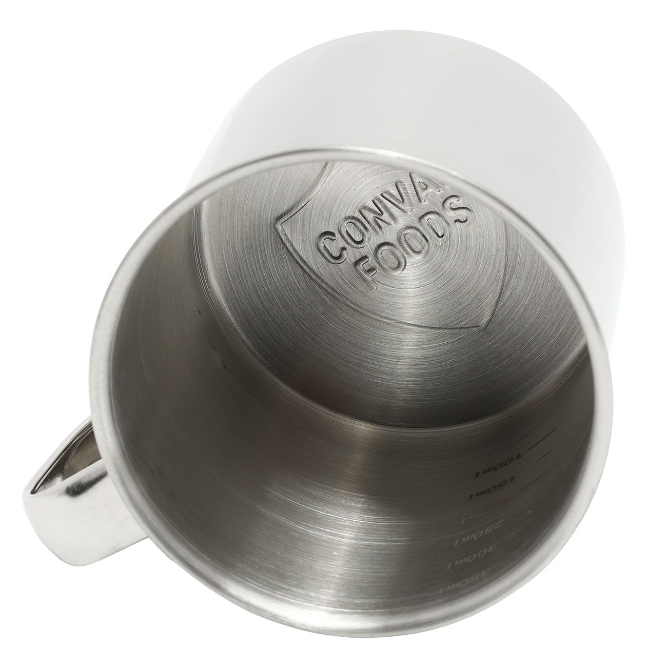 Convar Feldk�che Tasse mit Skala Edelstahl 350 ml Bild 2