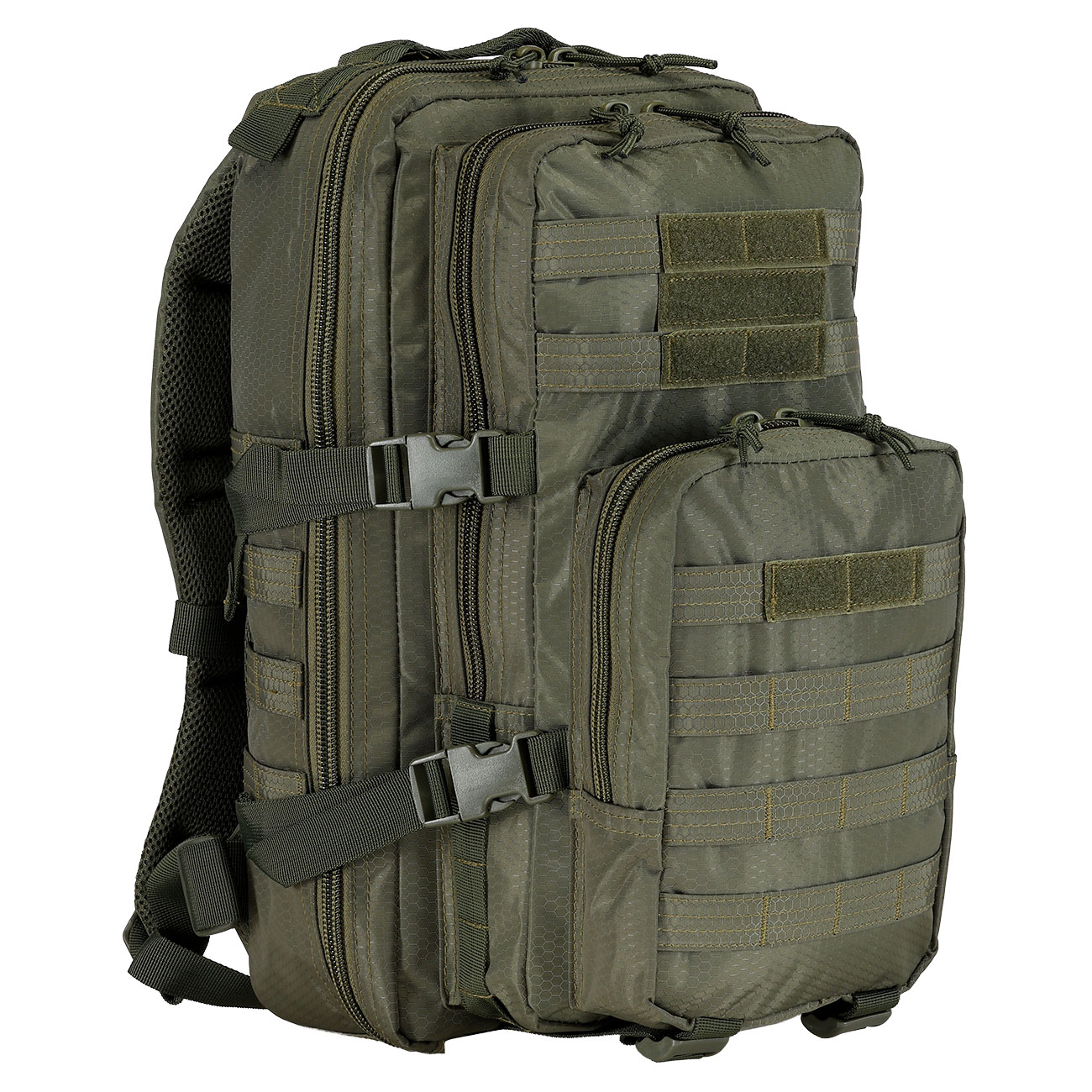 101 INC Rucksack Assault Hexagon 25 Liter oliv