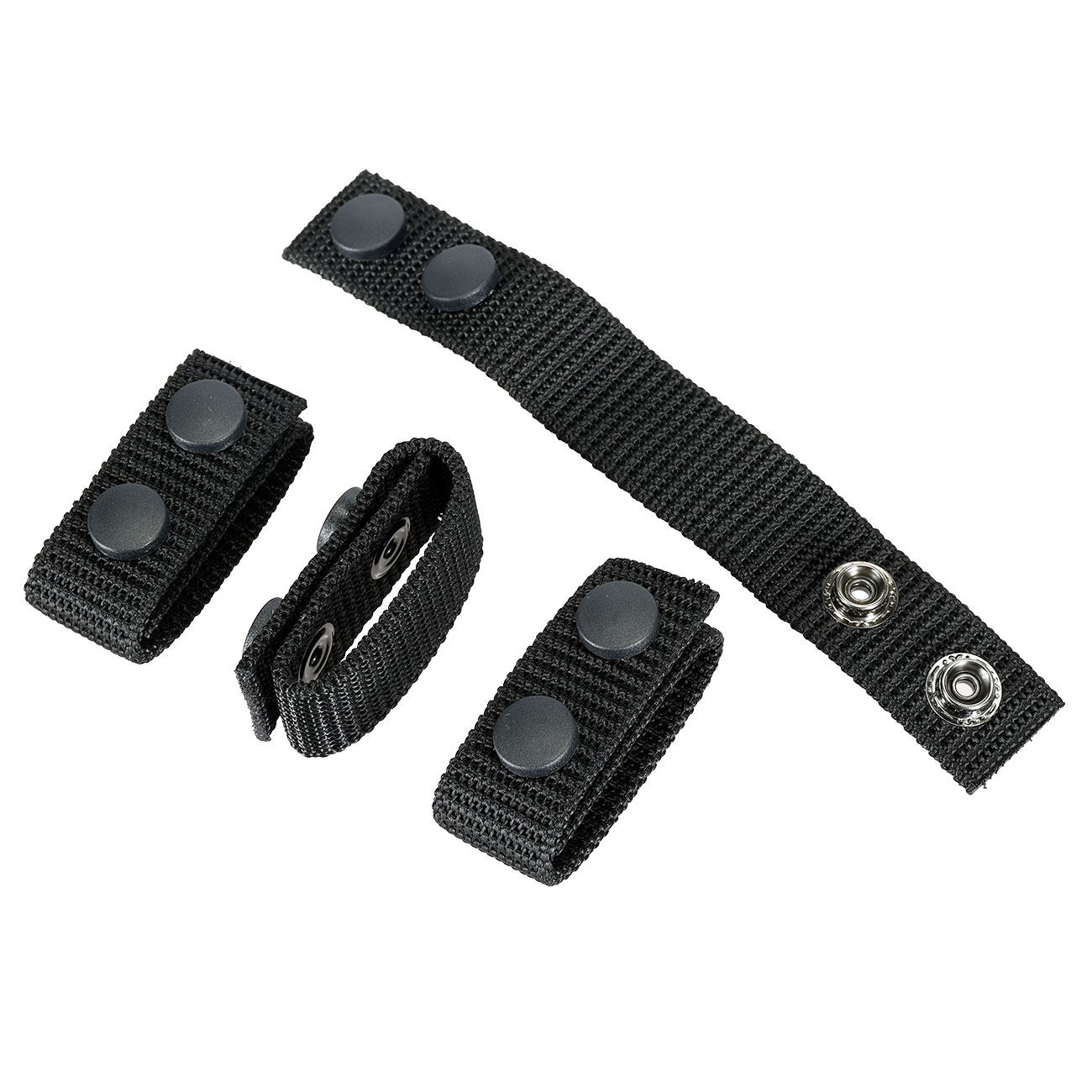 Romantac Duty Belt Keeper / G�rtelhalter f. 2 Zoll / 50 mm Dienstg�rtel schwarz - 4 St�ck