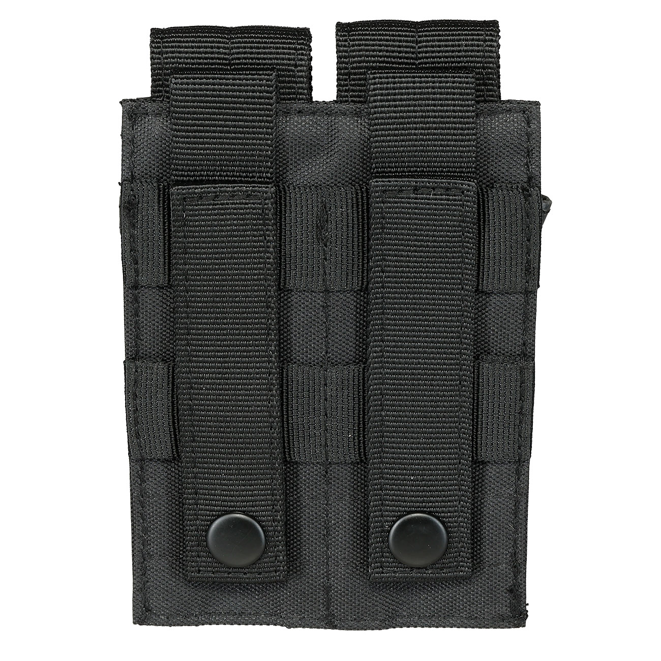 Romantac Universal Doppel-Pistolenmagazintasche Nylon mit Molle-Schlaufen schwarz Bild 1