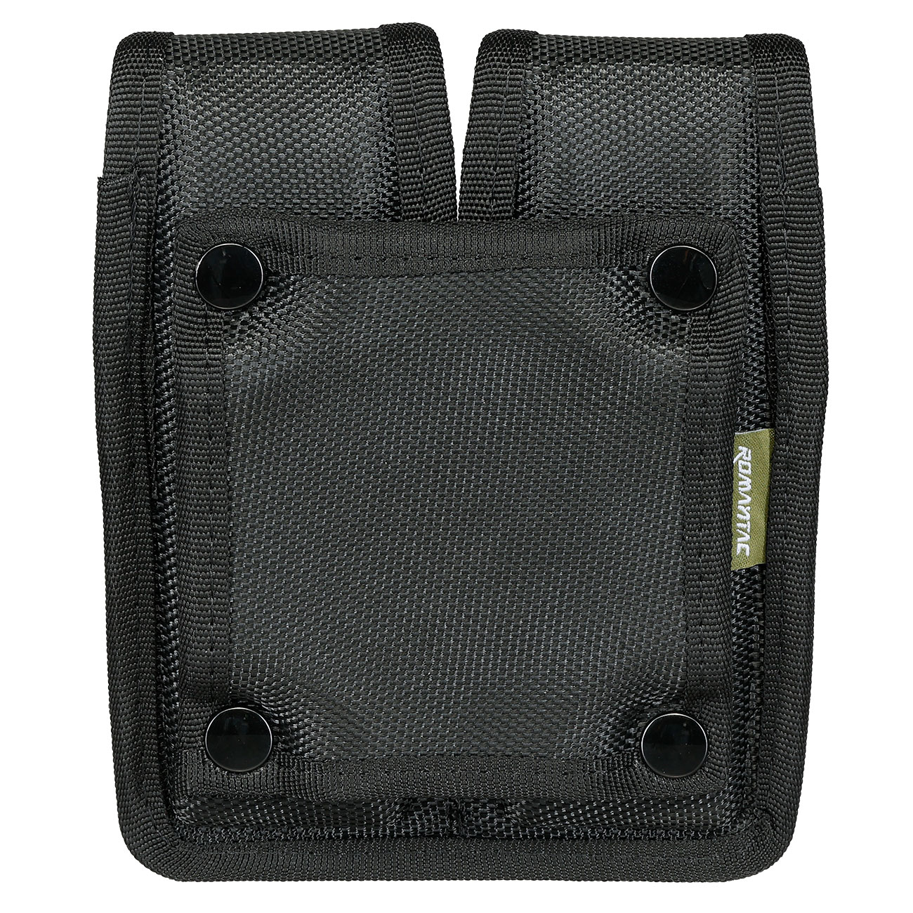 Romantac Universal Doppel-Pistolenmagazintasche Nylon mit G�rtelhalterung schwarz Bild 1