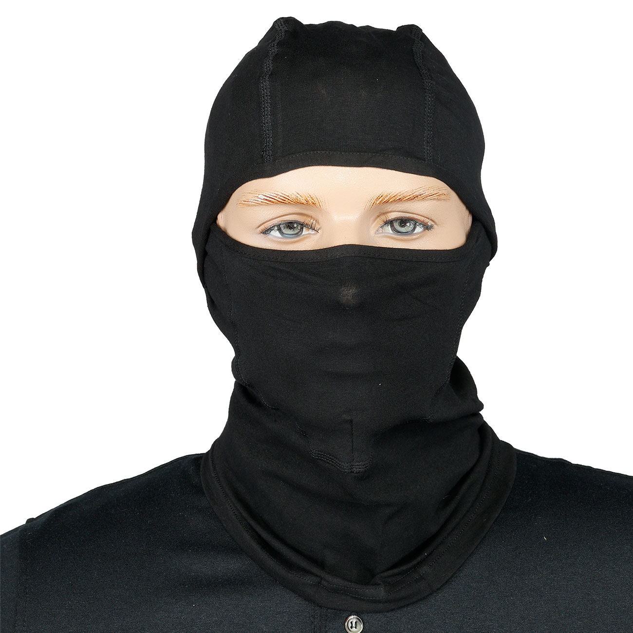 Romantac Tactical Sturmhaube / Balaclava Full Face Fr�hjahr / Sommer schwarz - Typ-1 Bild 2