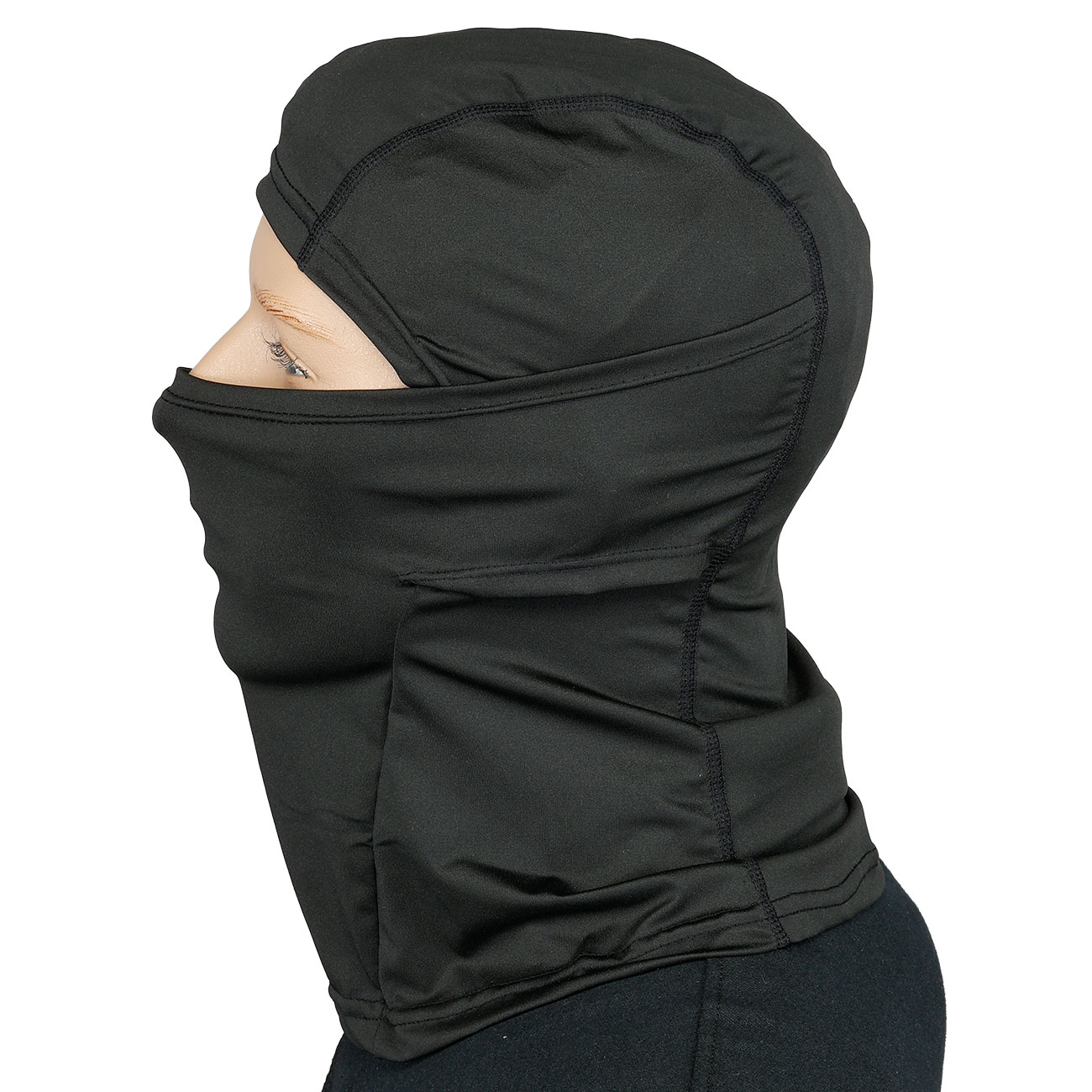 Romantac Tactical Sturmhaube / Balaclava Full Face Fr�hjahr / Sommer schwarz - Typ-2 Bild 1