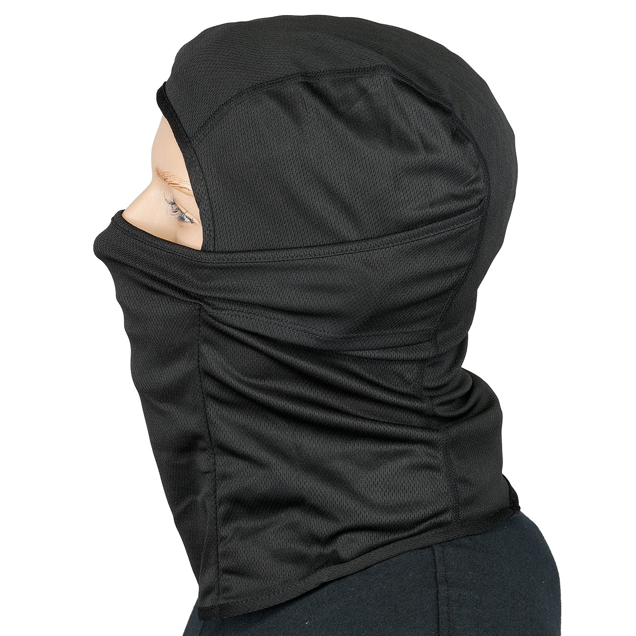 Romantac Tactical Sturmhaube / Balaclava Full Face Fr�hjahr / Sommer schwarz - Typ-3 Bild 1