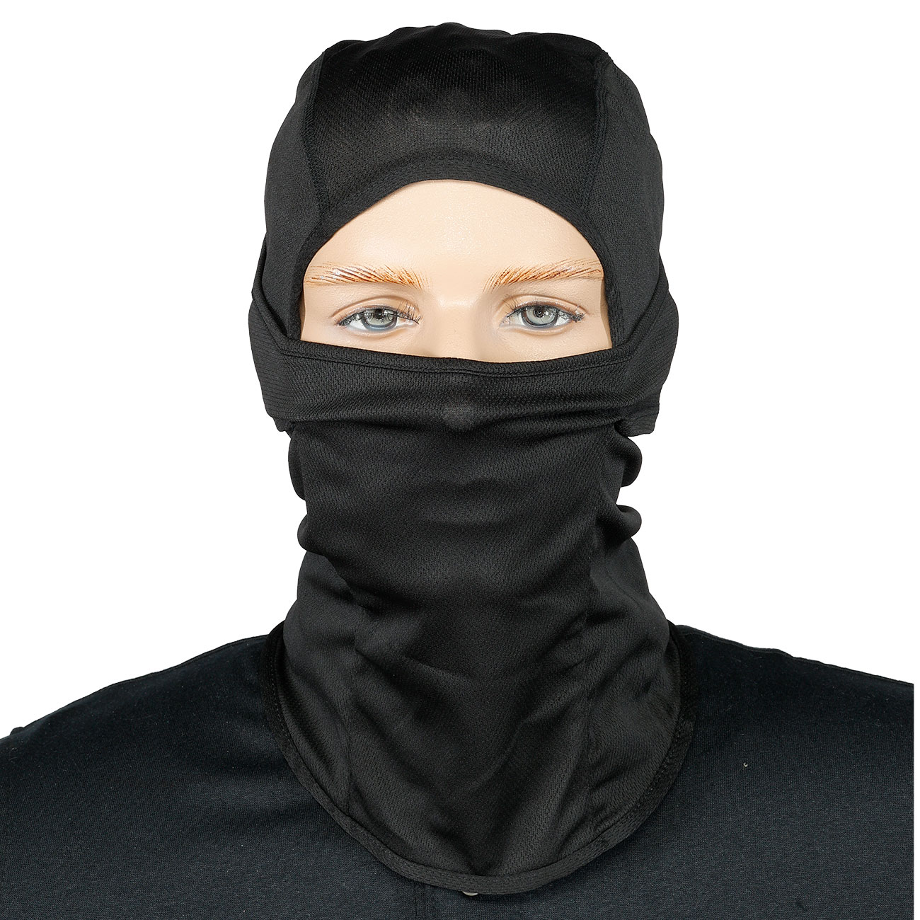 Romantac Tactical Sturmhaube / Balaclava Full Face Fr�hjahr / Sommer schwarz - Typ-3 Bild 2