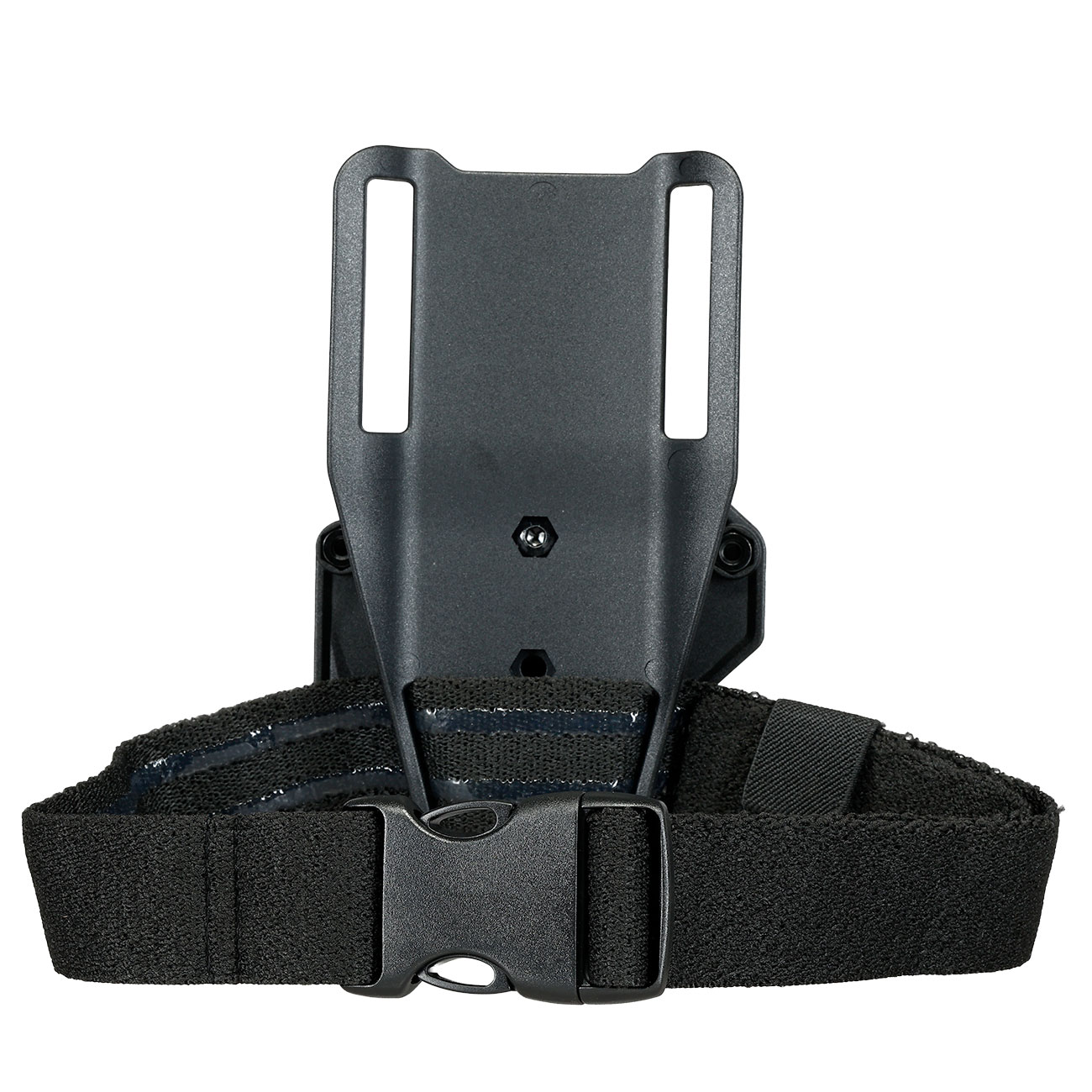Romantac Universal Tactical Holster Set mit Low Ride Plattform - f�r fast alle Full-Size / Compact Pistolen rechts schwarz Bild 1
