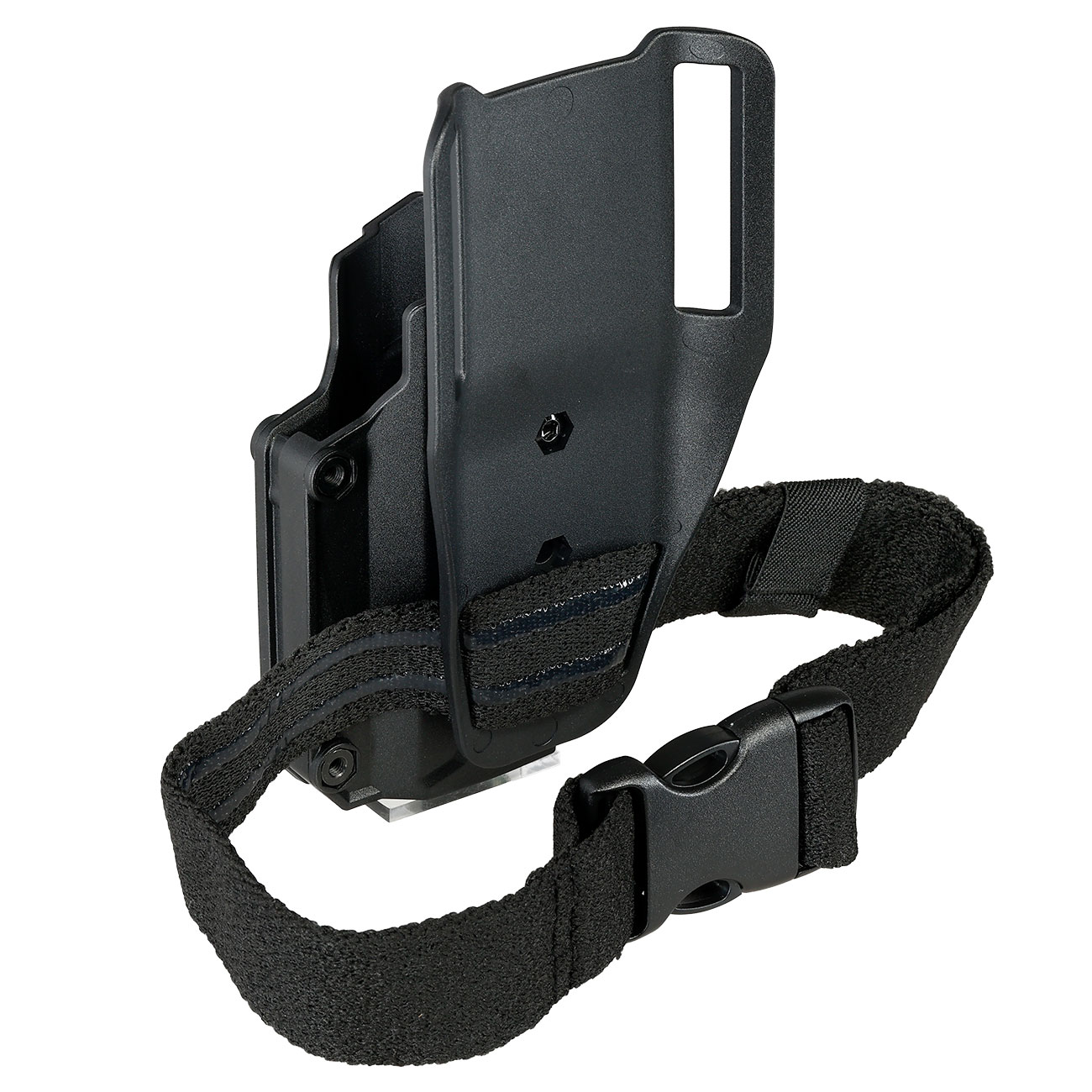Romantac Universal Tactical Holster Set mit Low Ride Plattform - f�r fast alle Full-Size / Compact Pistolen rechts schwarz Bild 4