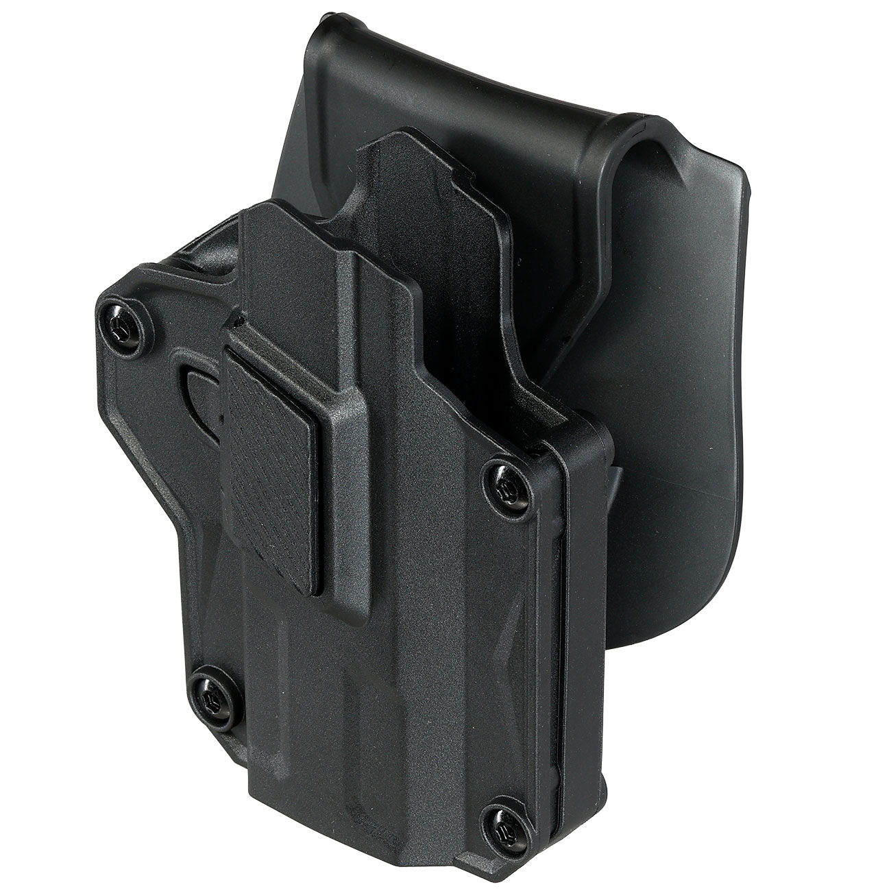 Romantac Universal Tactical Holster Polymer Paddle - f�r fast alle Full-Size / Compact Pistolen rechts schwarz Bild 7