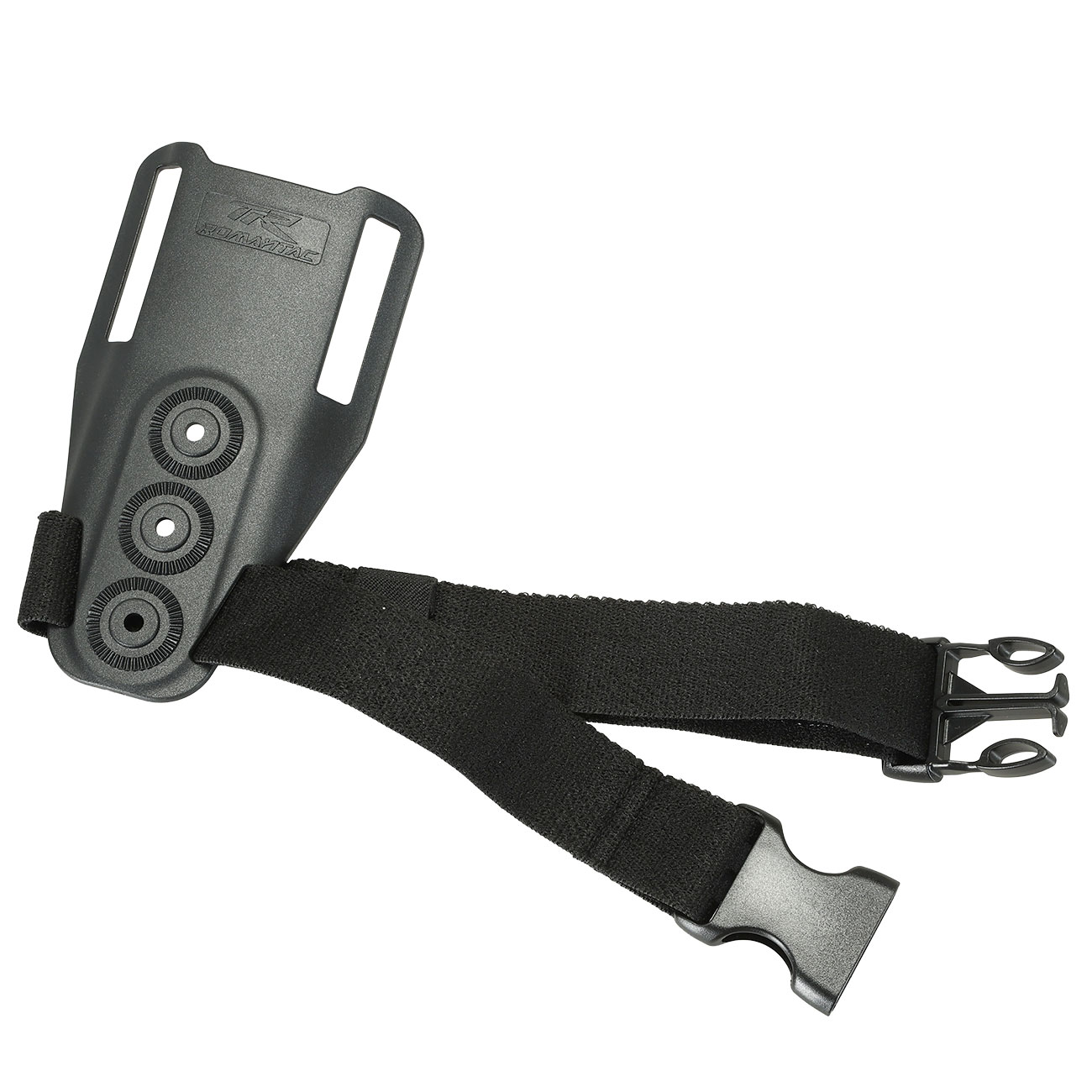 Romantac Low Ride Belt Loop H�ftplattform mit 3 Aufnahmen f�r Holster schwarz Bild 3
