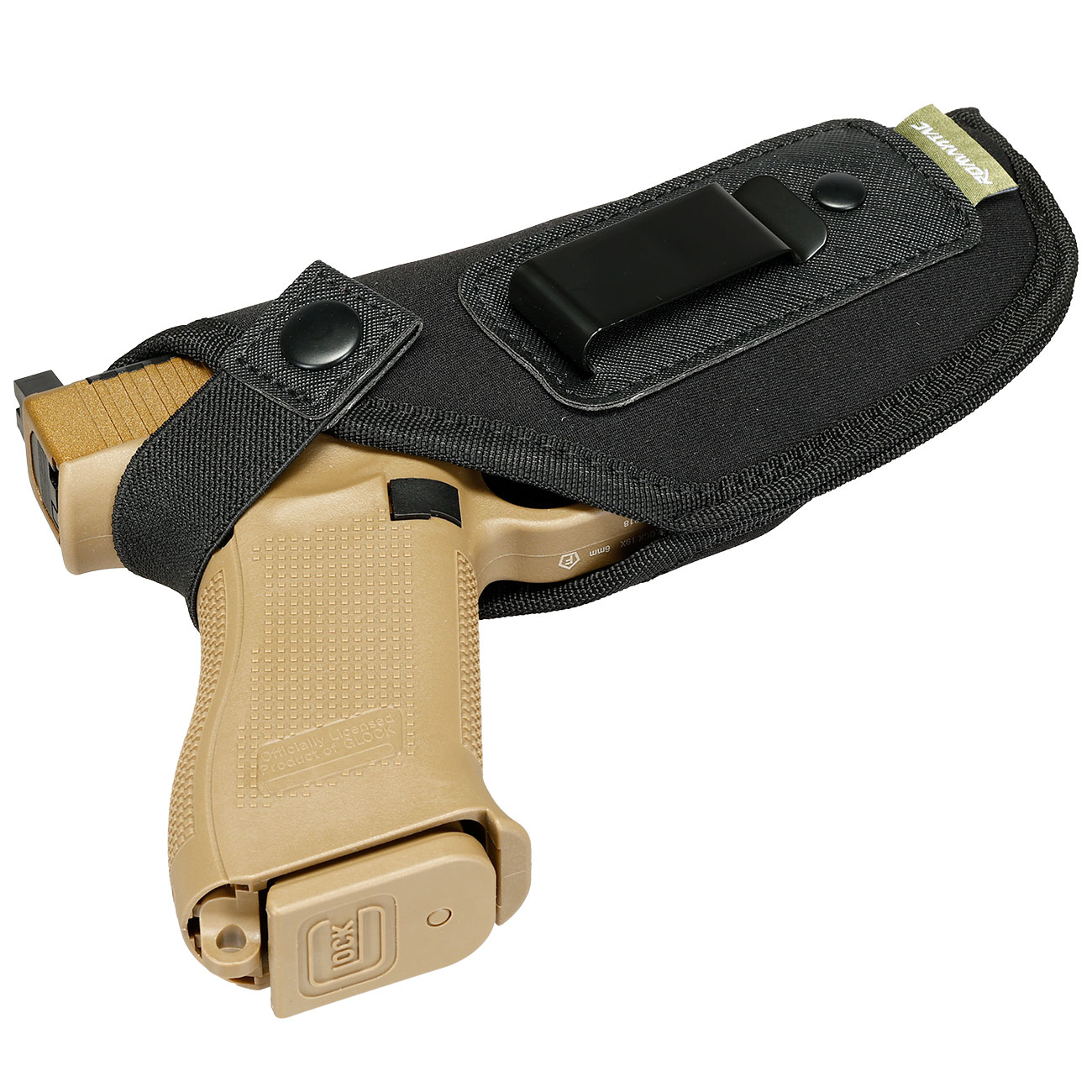 Romantac IWB Neopren Pistolenholster Innenbund verdeckt rechts schwarz - Typ-2 Ausf�hrung Bild 3