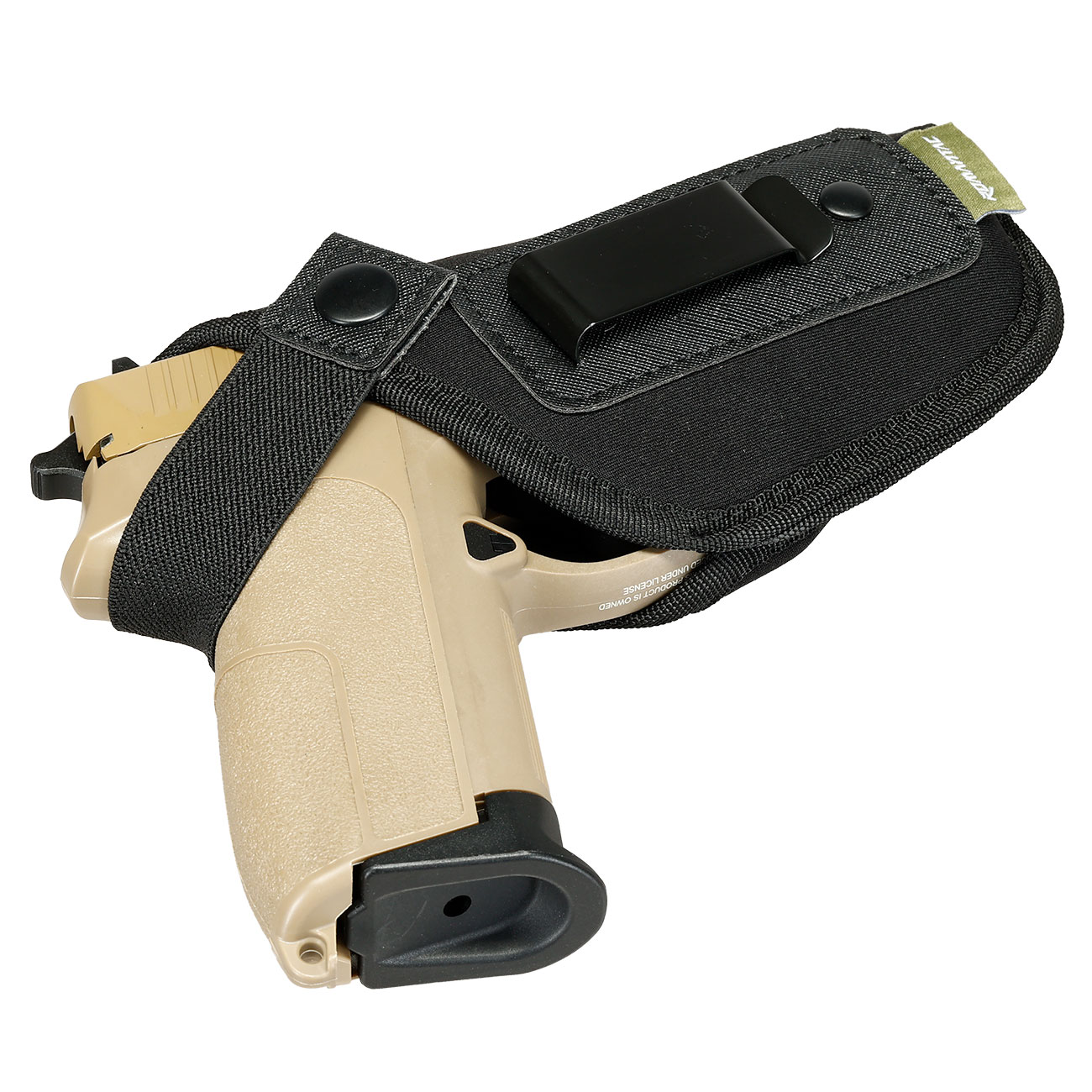 Romantac IWB Neopren Pistolenholster Innenbund verdeckt rechts schwarz - Typ-3 Ausf�hrung Bild 3