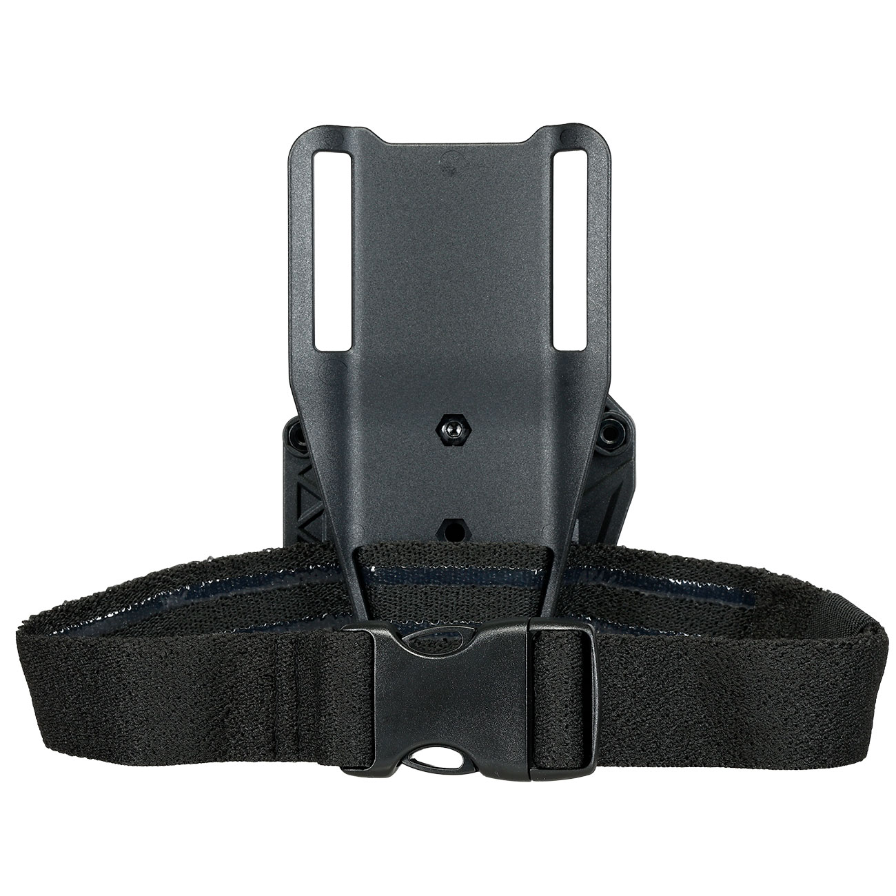 Romantac Modern Universal Tactical Holster Set mit Low Ride Plattform - f�r fast alle Full-Size / Compact Pistolen rechts schwar Bild 1