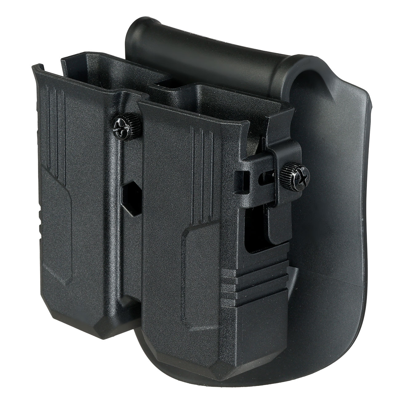 Romantac Universal Doppel-Magazinholster Polymer Paddle f. Single- / Double-Stack Magazine schwarz Bild 2
