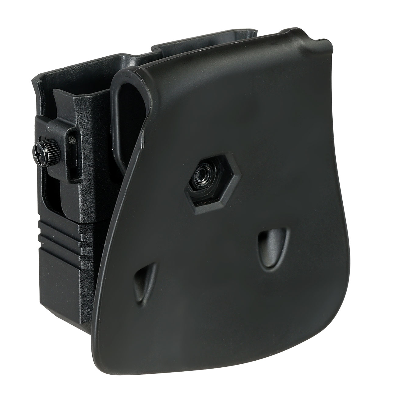 Romantac Universal Doppel-Magazinholster Polymer Paddle f. Single- / Double-Stack Magazine schwarz Bild 5