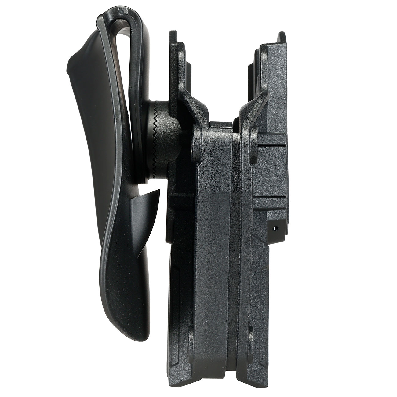 Romantac Universal Tactical Holster Polymer Paddle - f�r fast alle Full-Size / Compact Pistolen rechts schwarz - Modern Design Bild 2