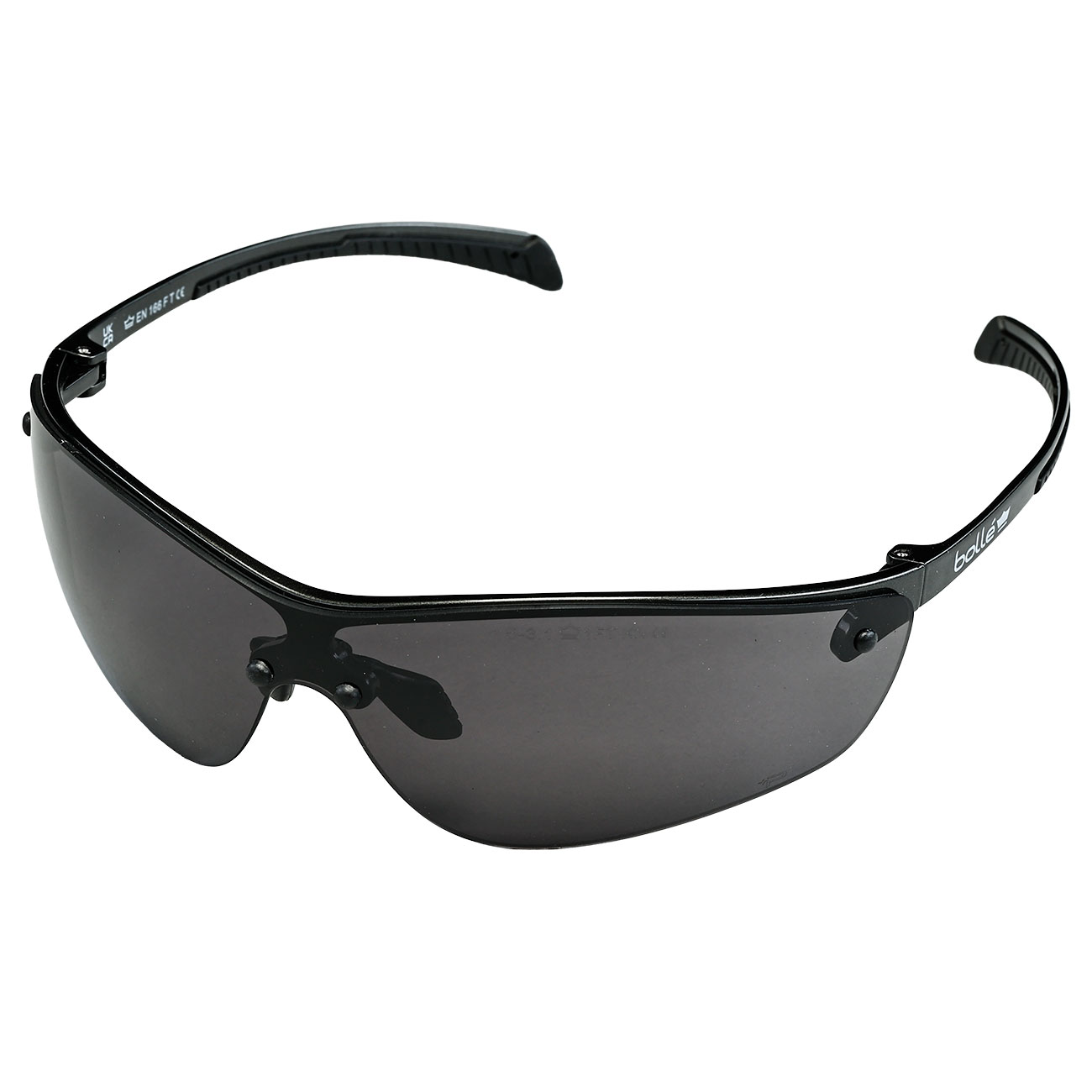 Boll� Safety Schutzbrille SILIUM+ rauch-get�nt inkl. Mikrofaserbeutel