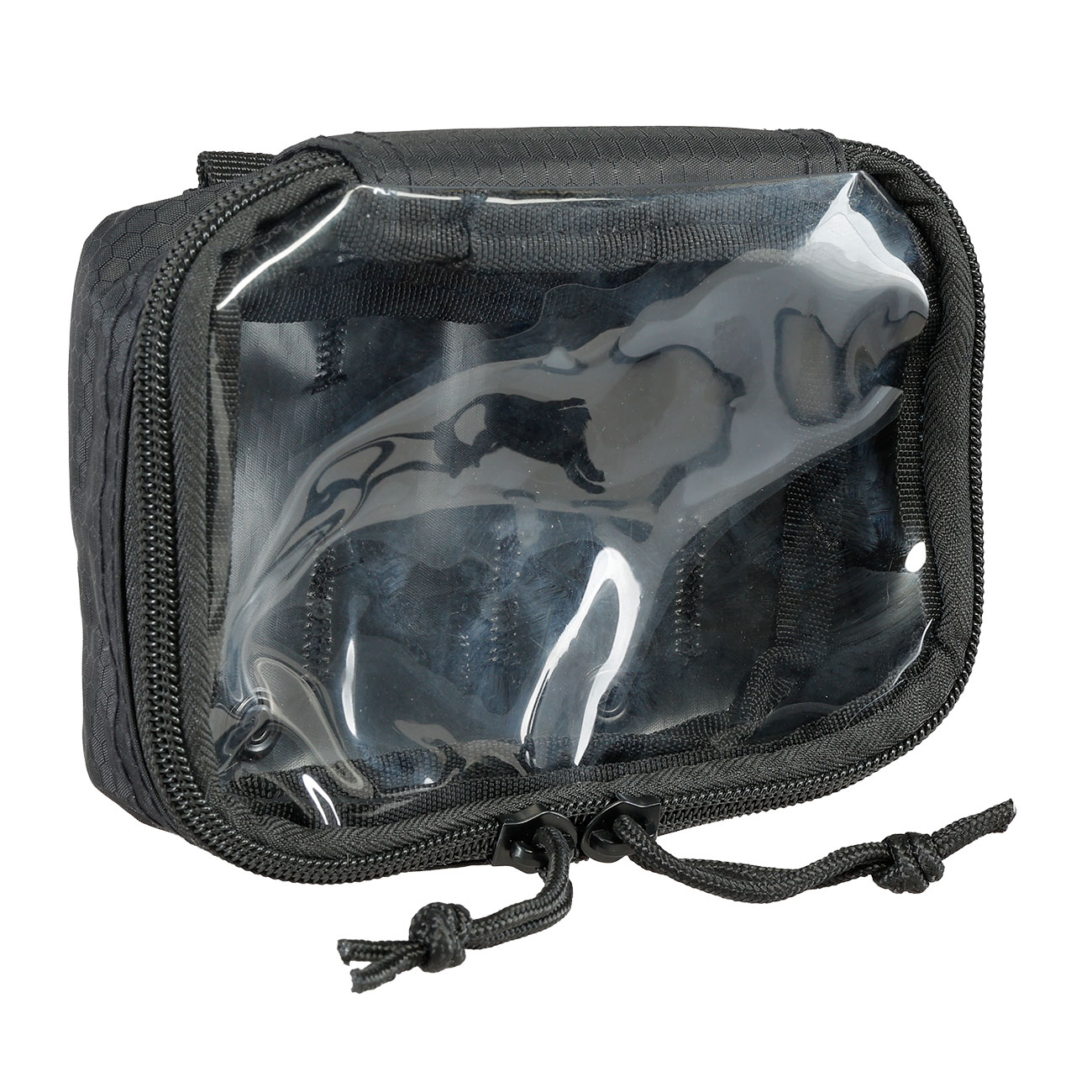 101 INC Organizer mit transparentem Deckel mit Molle-System schwarz Bild 6