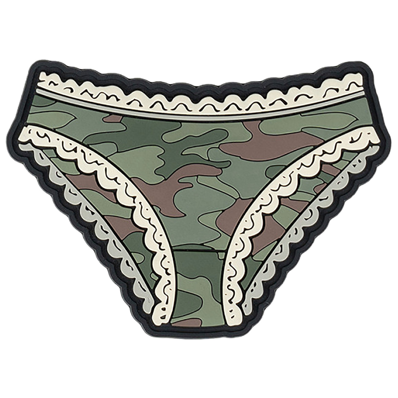 101INC 3D PVC Patch Camo Slip woodland