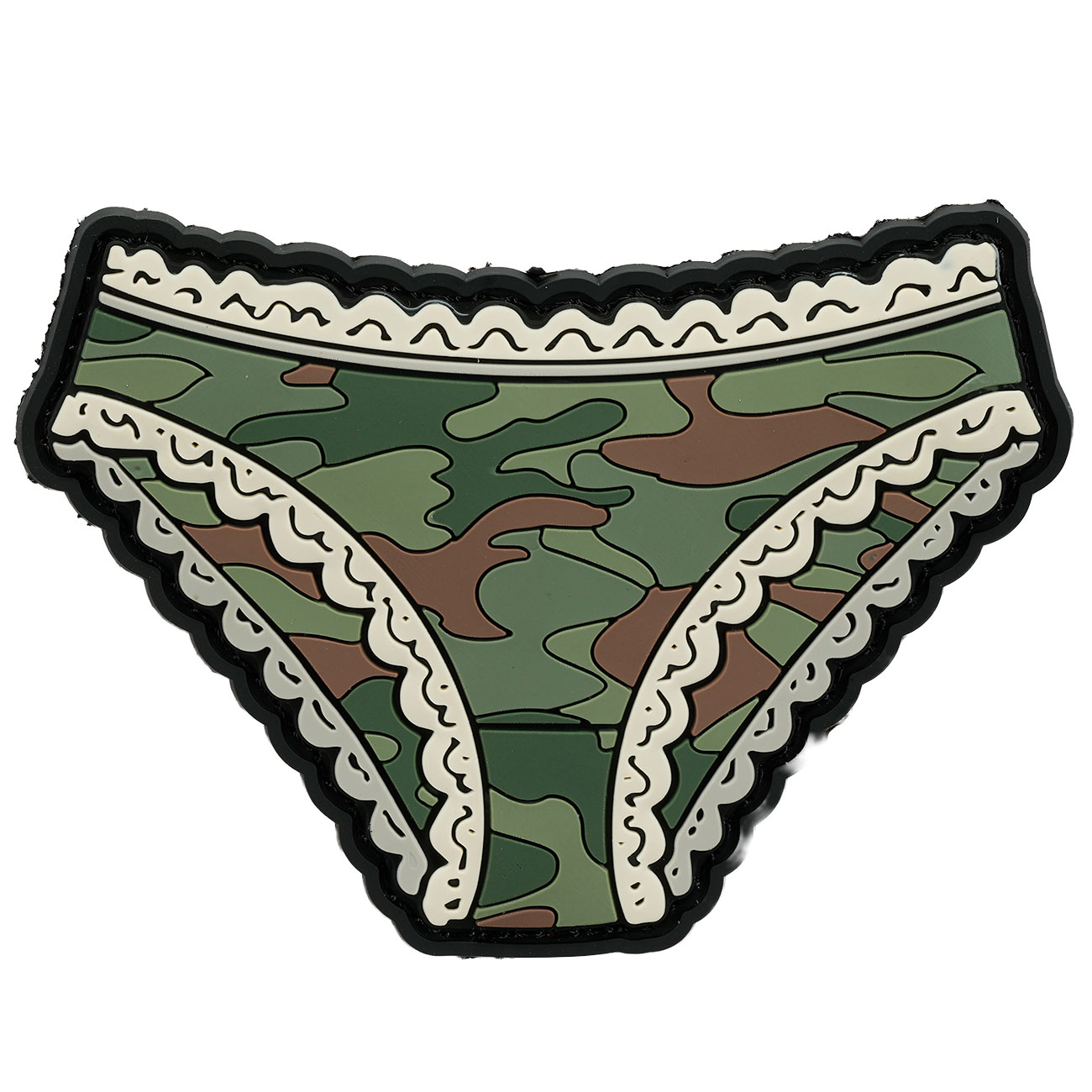 101INC 3D PVC Patch Camo Slip woodland Bild 1