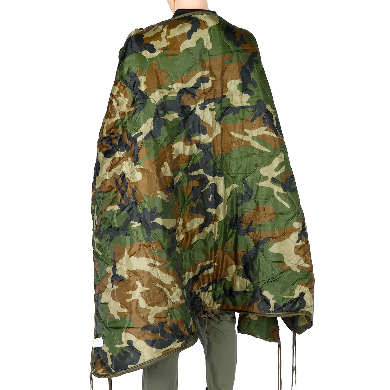 Mil-Tec Poncho Liner Multifunction woodland Bild 2