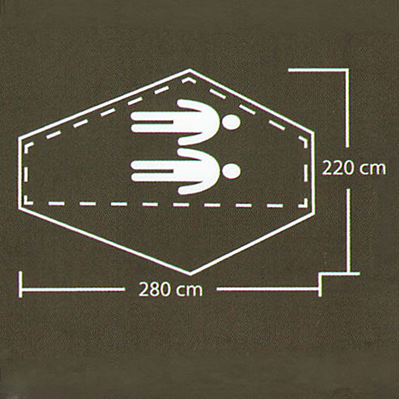  Mil-Tec Zweimannzelt Recom mit Vorraum&nbsp;wetterfest komfortabel flecktarn   Bild 2