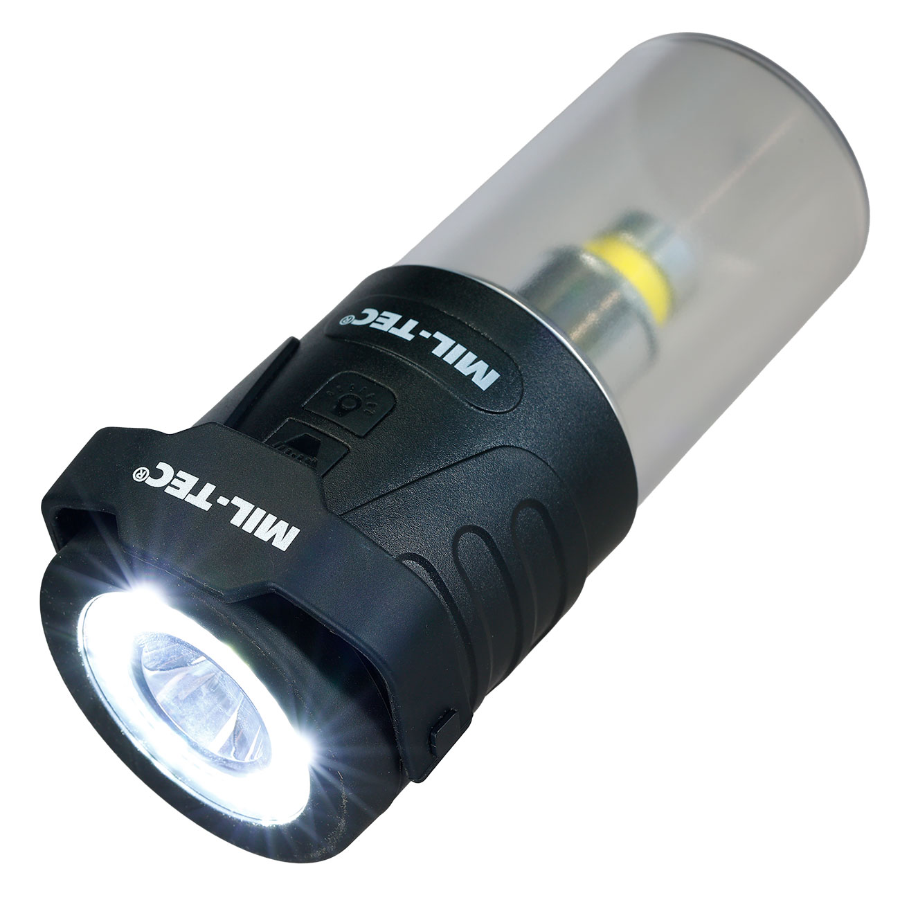 Mil-Tec Wiederaufladbare LED-Laterne mit Spot Licht Bild 7